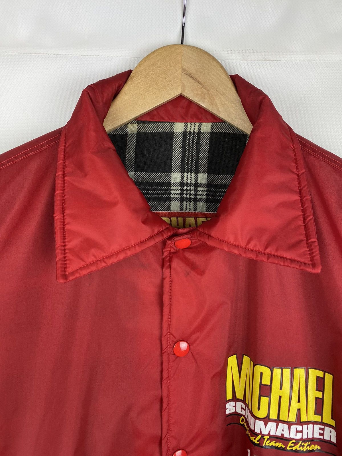 Vintage Schumacher vintage 1997 Original Team Edition Racing Jacket Size US XXL / EU 58 / 5 - 11 Thumbnail