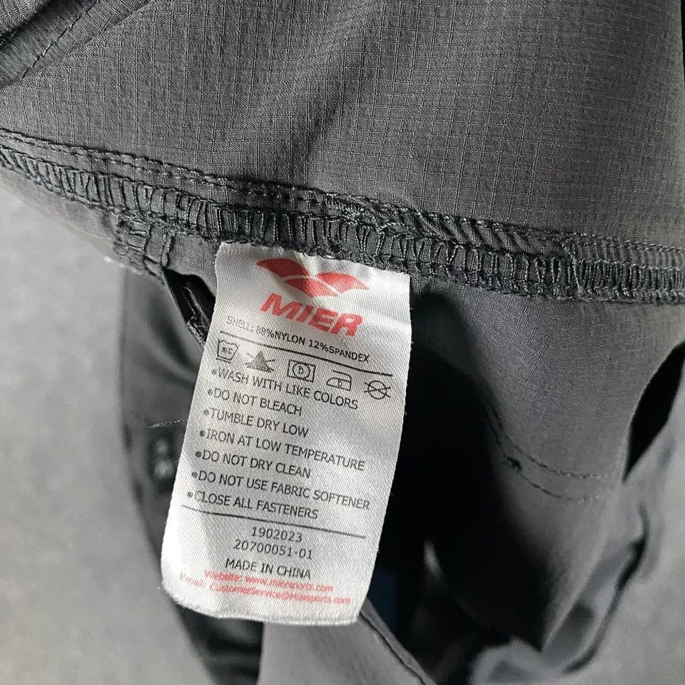 Other Mier Shorts Men's XXL 2XL Cargo Hiking Outdoors Gray Nylon Size US 42 / EU 58 - 7 Thumbnail