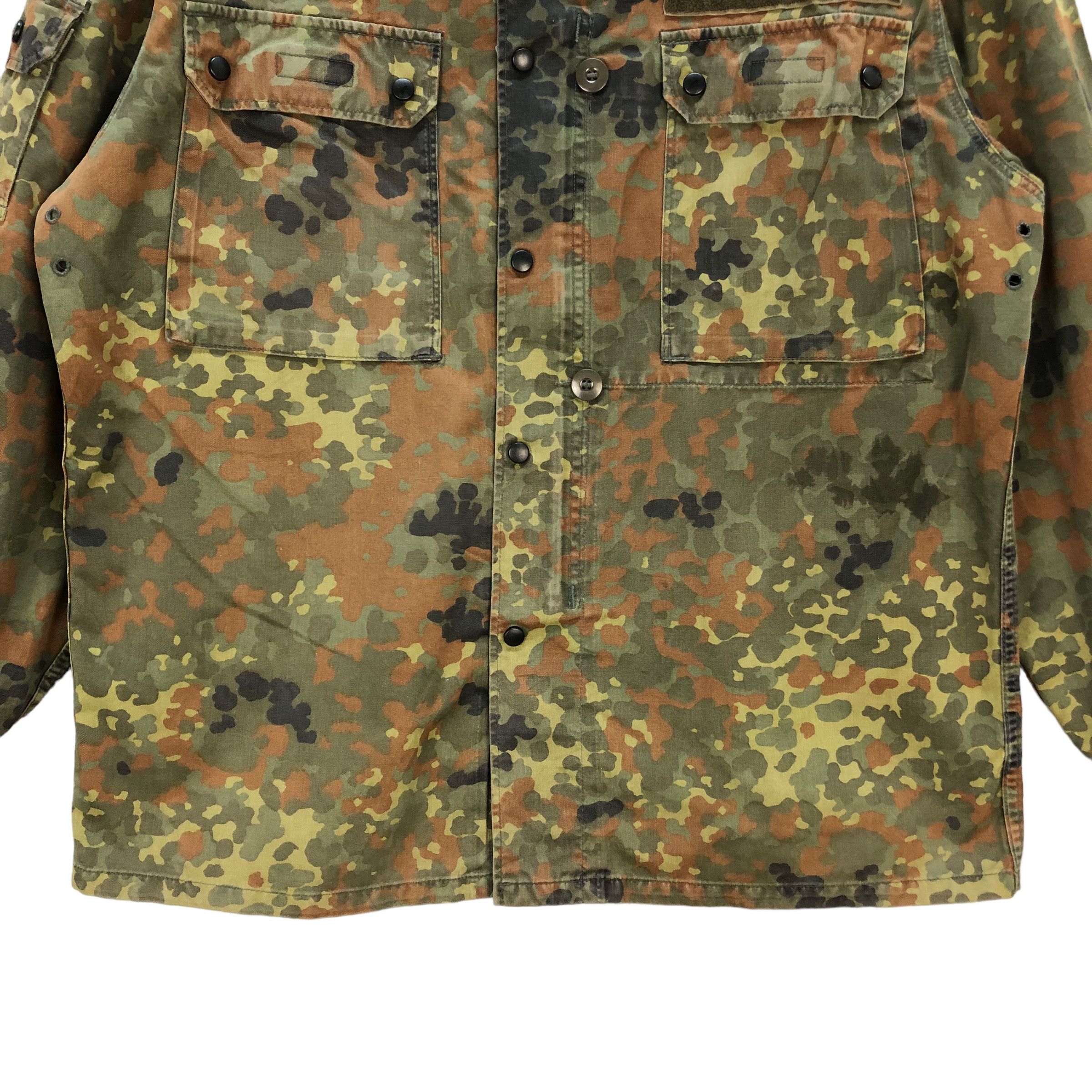 Vintage VINTAGE GERMANY CAMO FIELD JACKET #7342-131 Size US L / EU 52-54 / 3 - 3 Thumbnail
