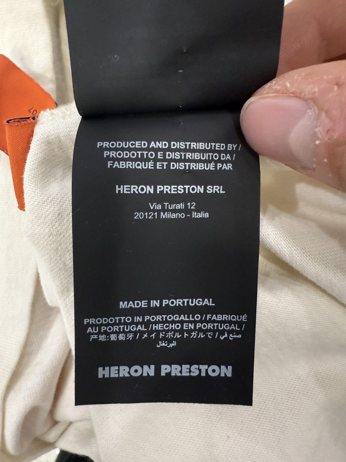 Heron Preston Heron Preston Heron Logo Shirt Size US S / EU 44-46 / 1 - 9 Thumbnail