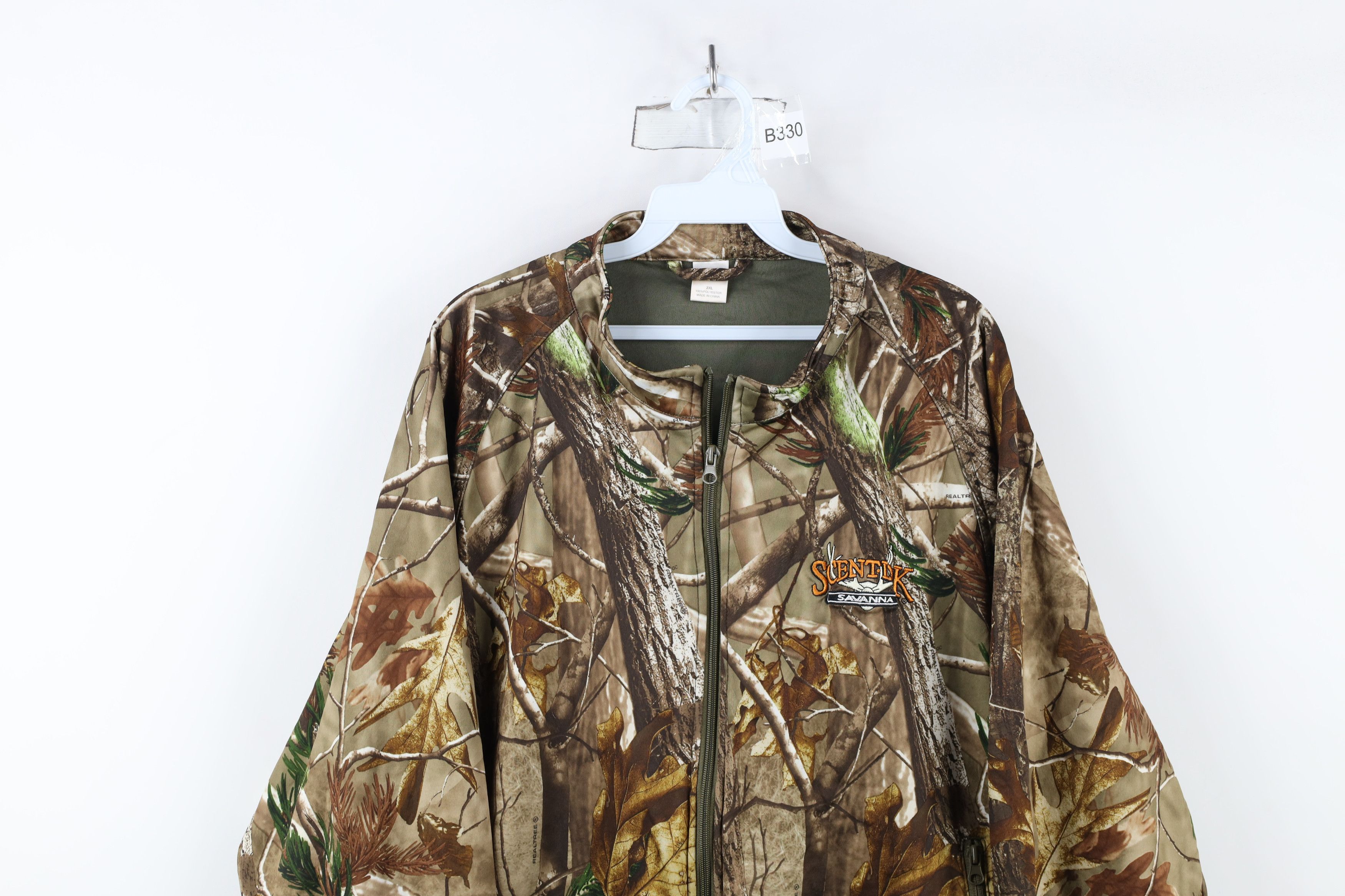 Vintage Vintage Scentlok Realtree Camouflage Hunting Full Zip Jacket Size US XXL / EU 58 / 5 - 2 Thumbnail