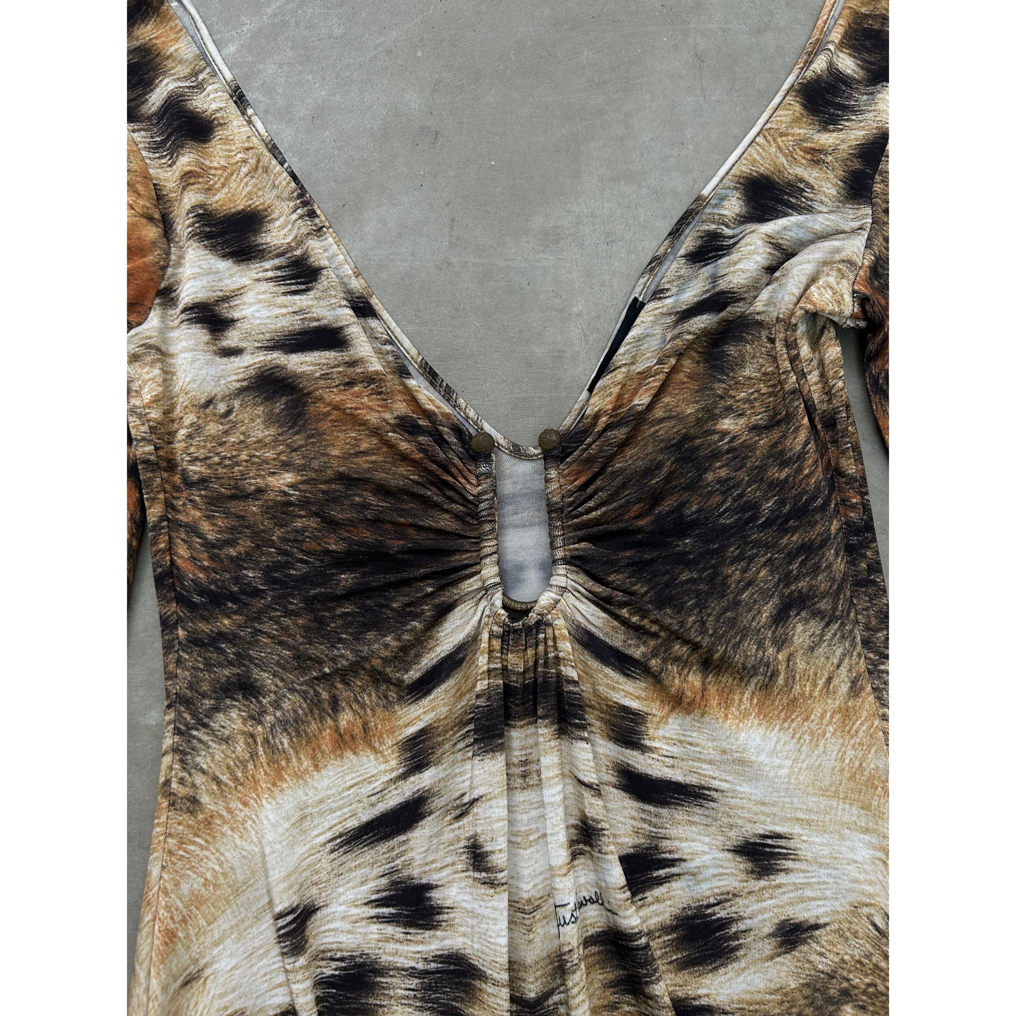 Just Cavalli Just Cavalli 2000's Animal Print Dress Size M / US 6-8 / IT 42-44 - 6 Thumbnail