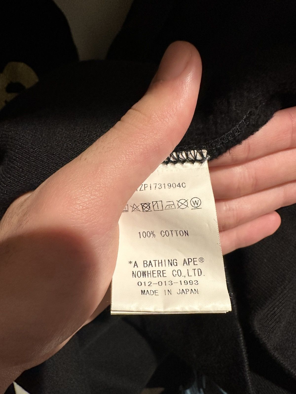 Bape bape x ovo zipup size L Size US L / EU 52-54 / 3 - 6 Thumbnail