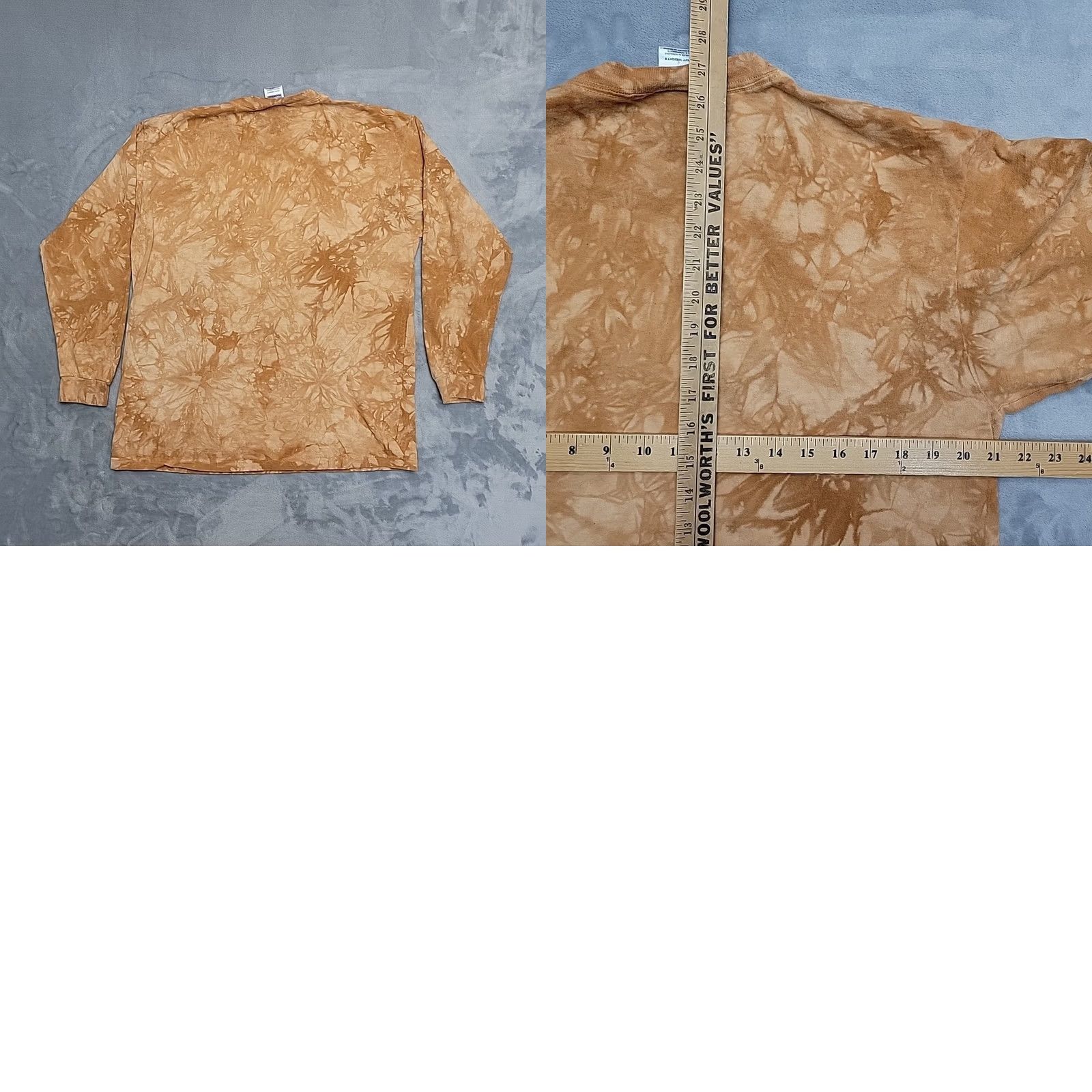Vintage VTG Whitetail Deer Shirt Mens Large Brown Tie Die Y2K Buck Nature Wildlife Tee Size US L / EU 52-54 / 3 - 8 Thumbnail