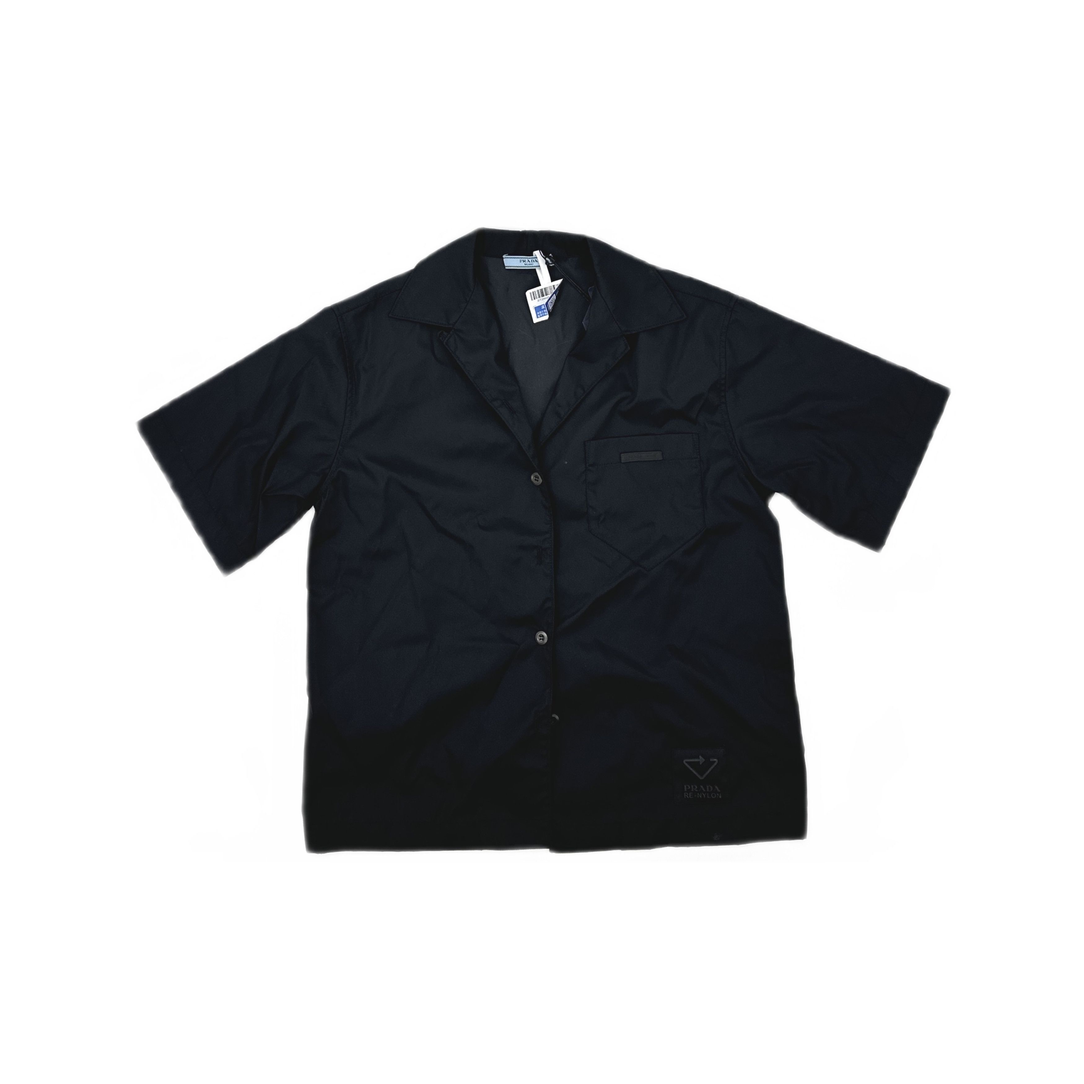 Prada Prada Re-Nylon Short Sleeve Button Up Shirt Size S Size US S / EU 44-46 / 1 - 1 Thumbnail