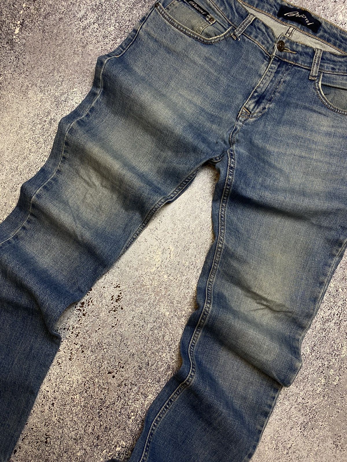 Brioni × Vintage 💥Y2K BRIONI DENIM JEANS Size US 33 - 13 Thumbnail
