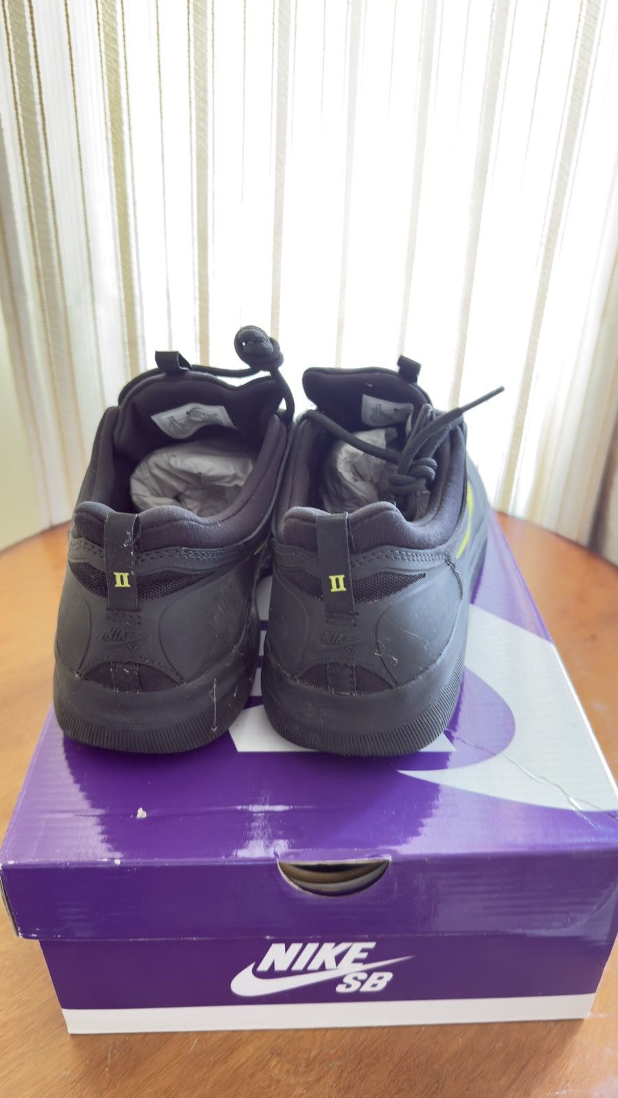 Nike SB Nike SB Nyjah Free 2 Black Cyber Size US 10 / EU 43 - 3 Thumbnail