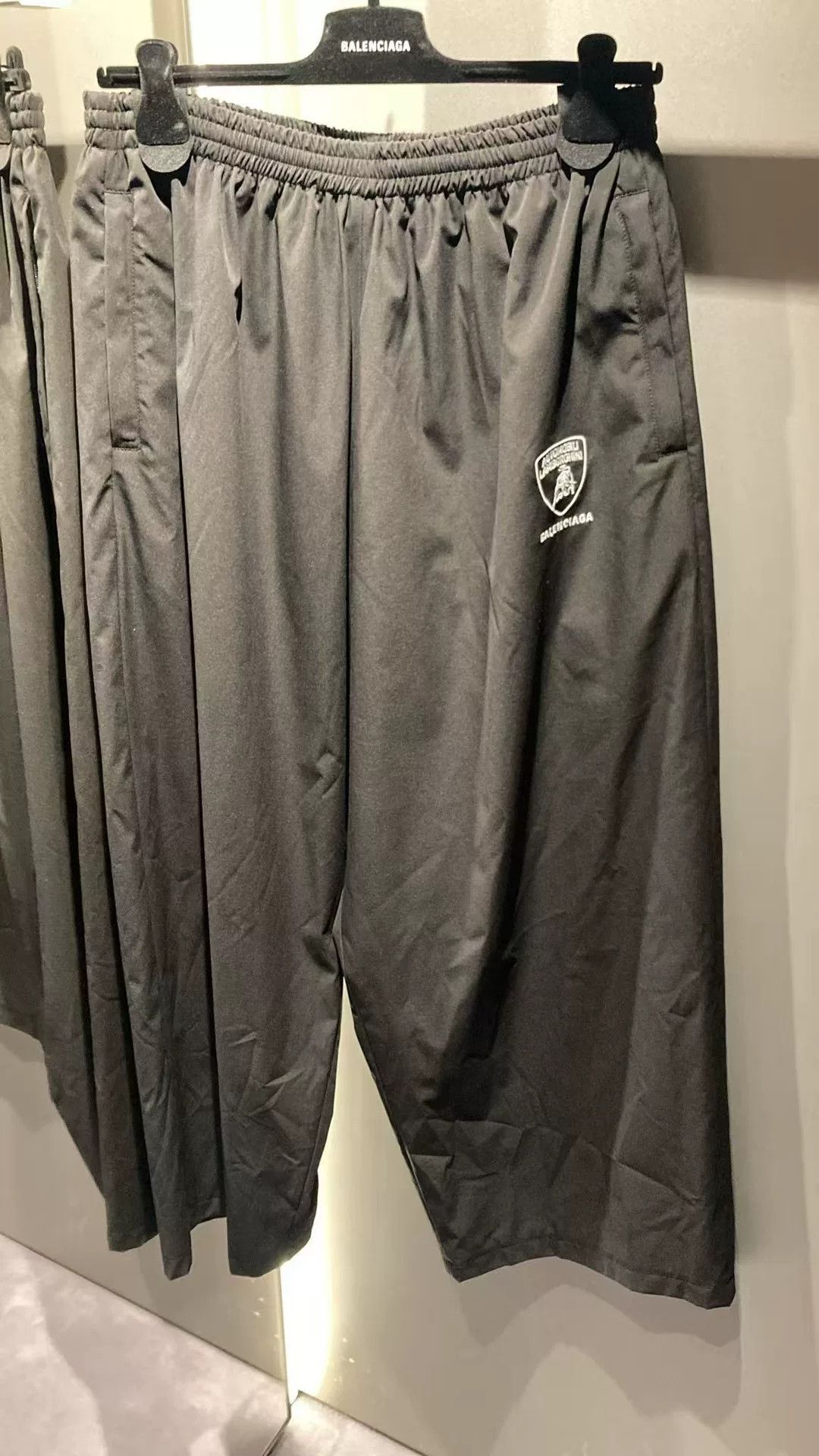 Balenciaga balenciaga lamborghini nylon long pants Size US 30 / EU 46 - 1 Thumbnail