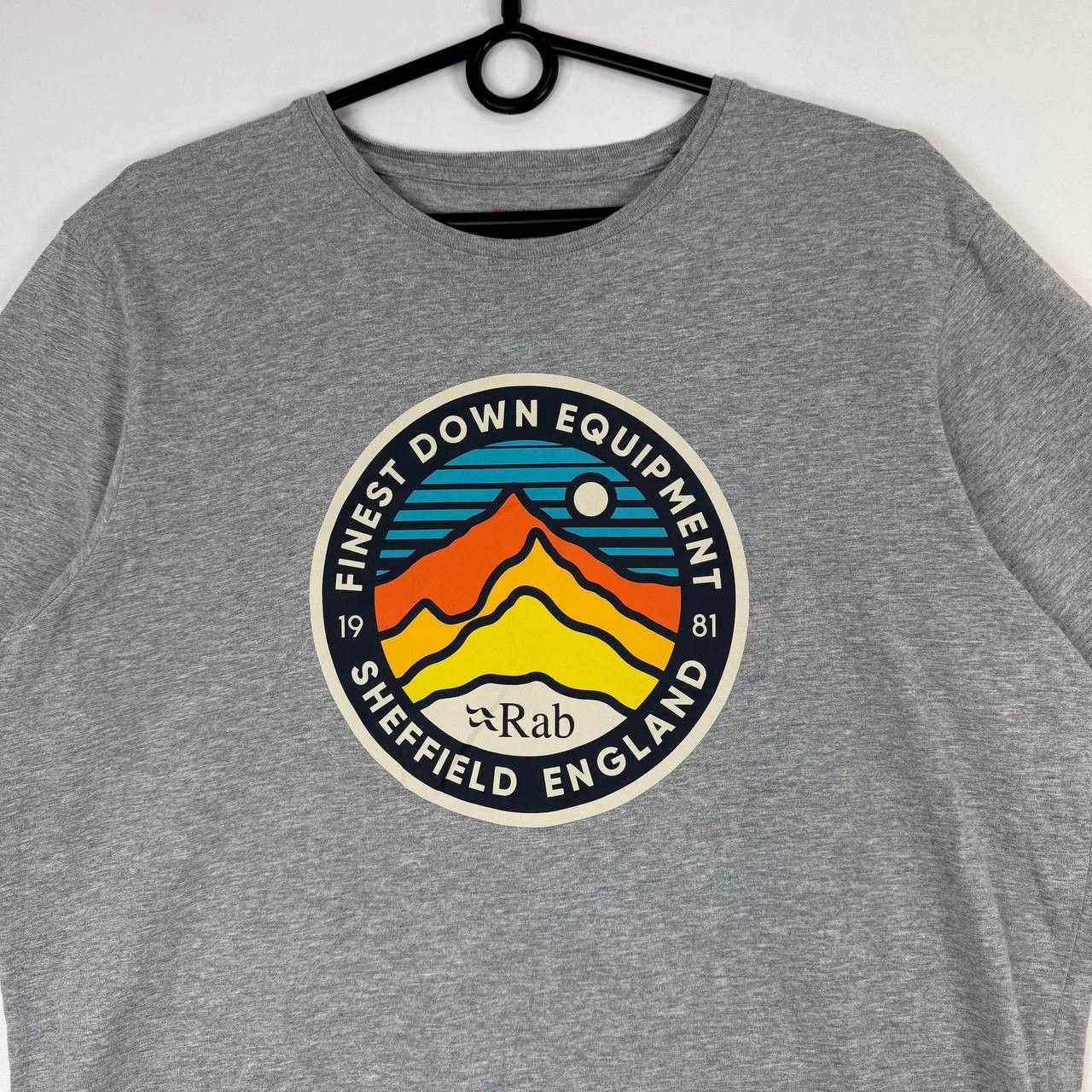 Rab Rab Finest Down Equipment Graphic T-Shirt Grey Mens Size L Size US L / EU 52-54 / 3 - 2 Thumbnail