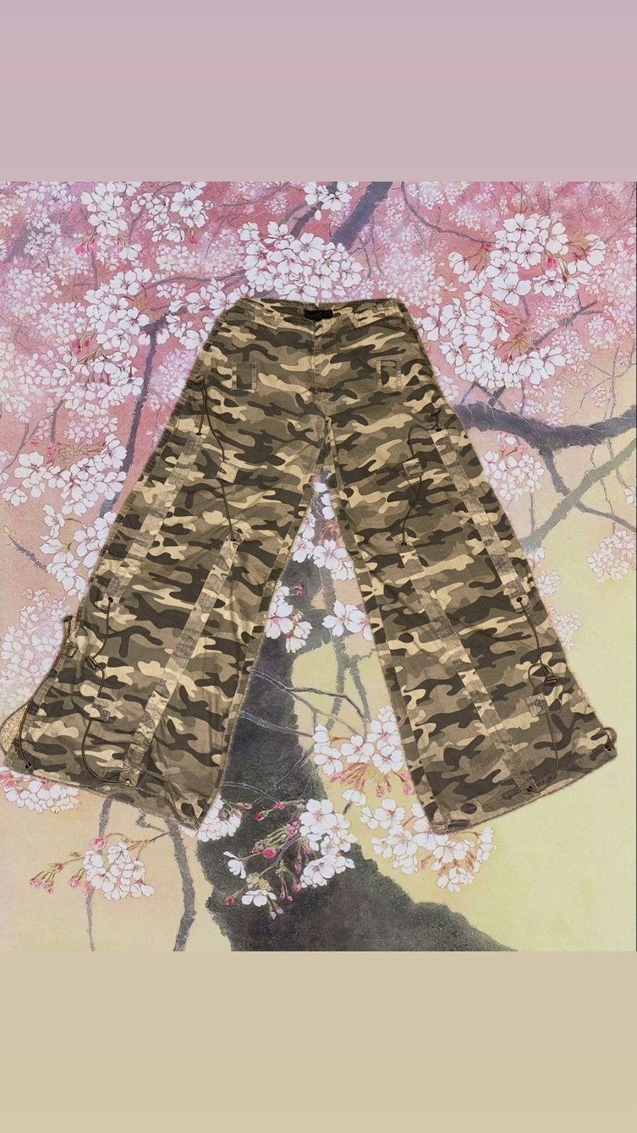 Criminal Damage Criminal Damage Parachute Pants 🪖🖤 Size 26" / US 2 / IT 38 - 2 Thumbnail