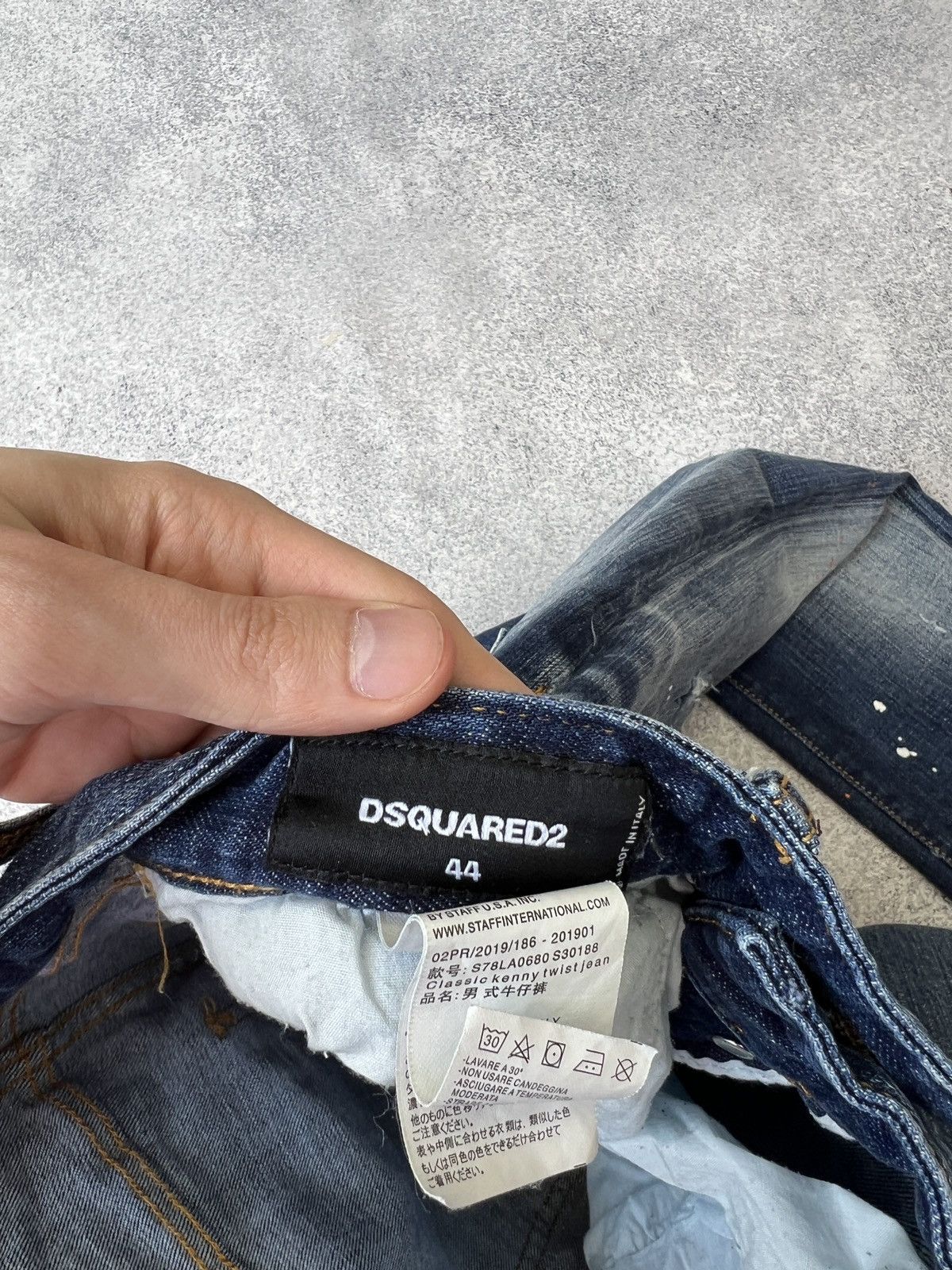 Dsquared2 × Vintage Vintage Dsquared2 Luxury skinny Jeans 44 size ( IT) Size US 32 / EU 48 - 16 Thumbnail