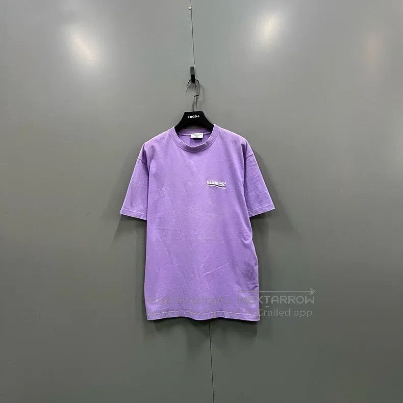 Balenciaga Balenciaga Purple coke short sleeve Size US M / EU 48-50 / 2 - 1 Thumbnail