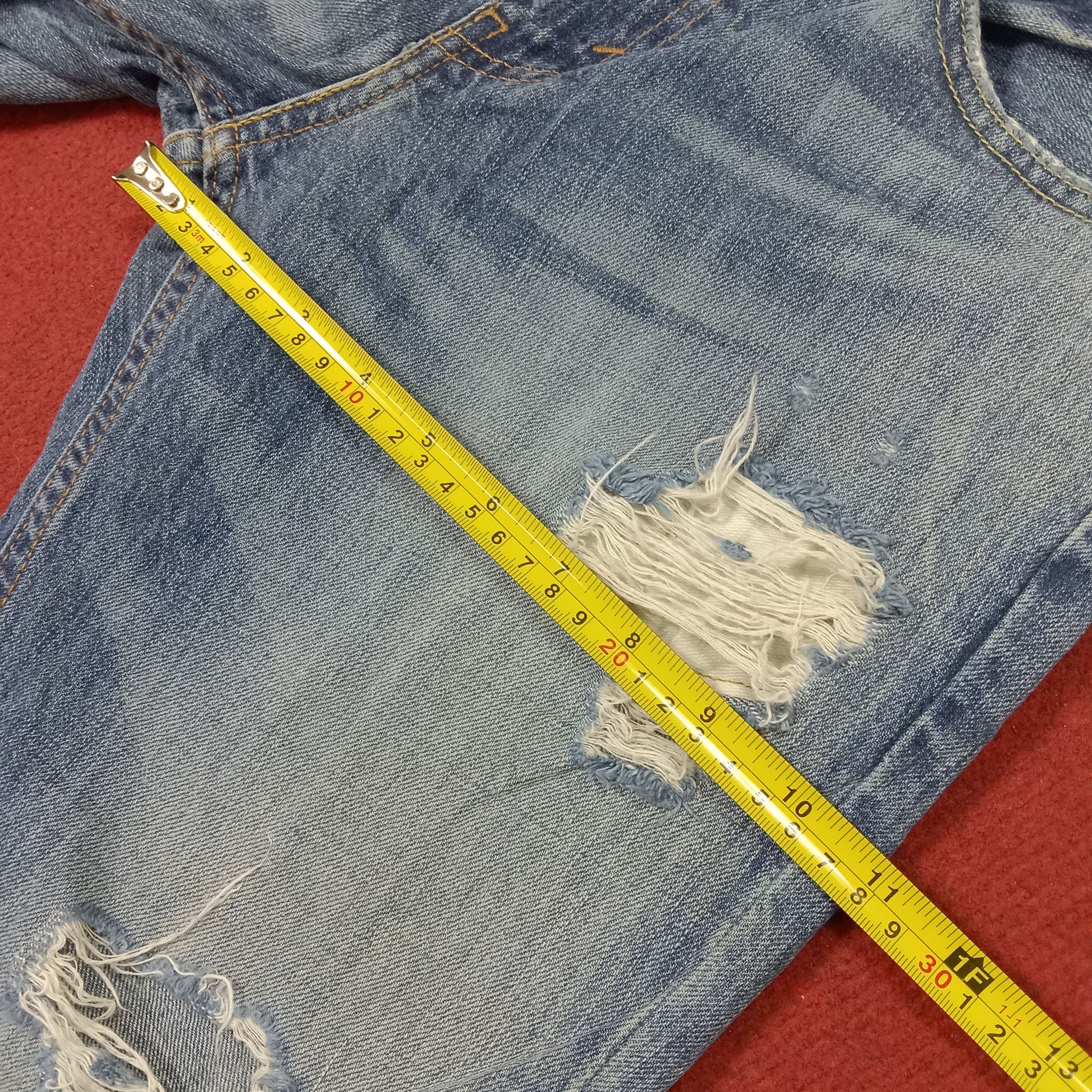 Levi's × Vintage Levis Streetwear Rock Punk Style Distressed Jeans Size US 29 - 9 Thumbnail