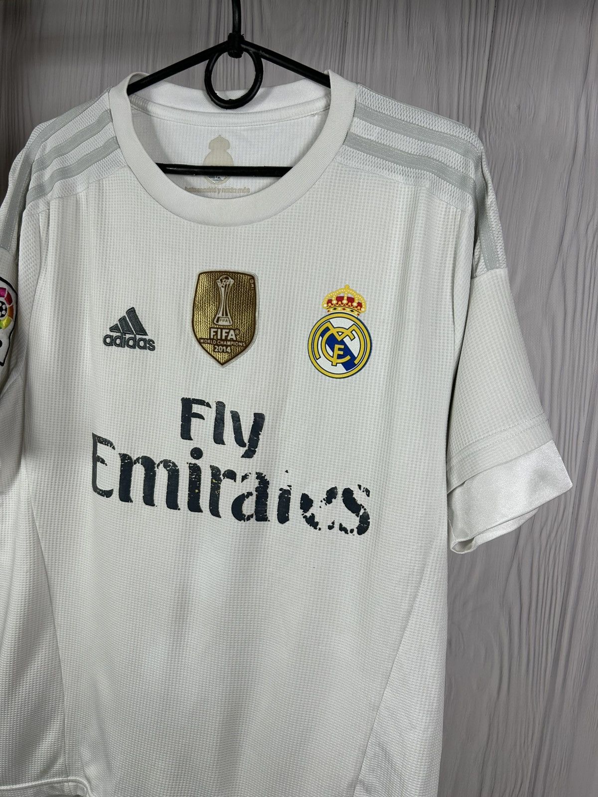 Adidas Real Madrid 2015/16 Home Football Jersey Size Adidas FIFA Size US L / EU 52-54 / 3 - 3 Thumbnail