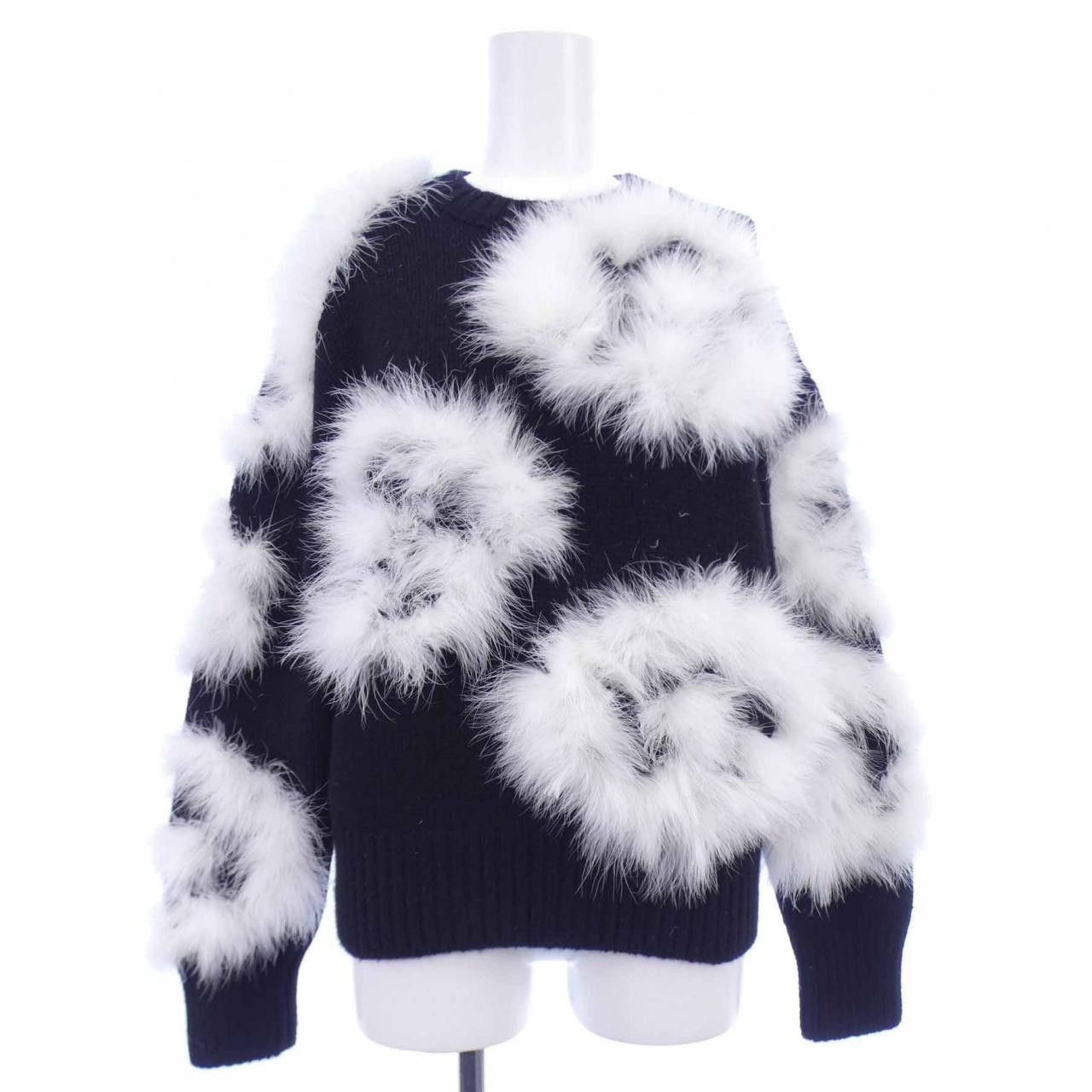 Chanel Chanel Chanel Cashmere Knit Textile Tops P76046K10970 DUTY FREE for USA Size ONE SIZE - 1 Thumbnail