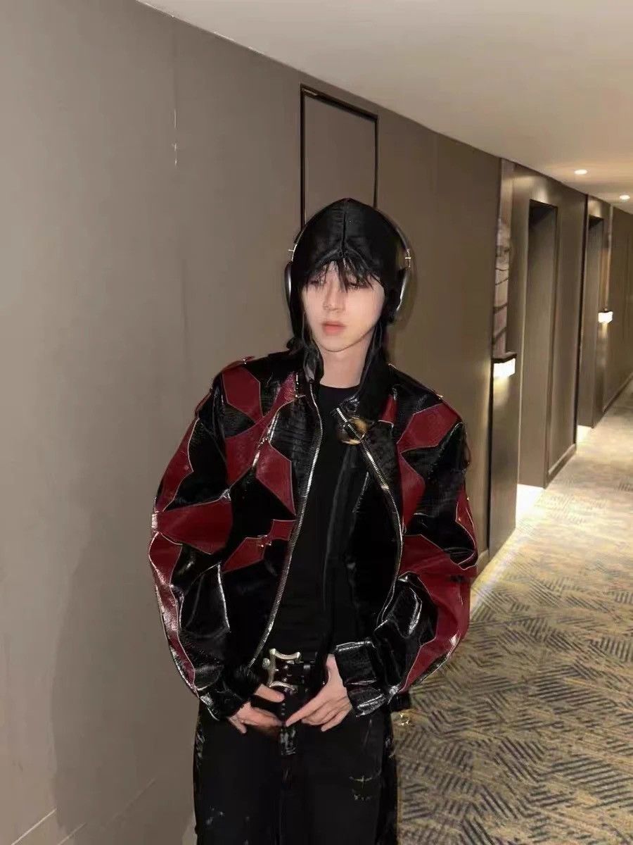 Designer × Japanese Brand FLYERRER Four-Pointed Star Rivet Faux Size XL / US 12-14 / IT 48-50 - 5 Thumbnail