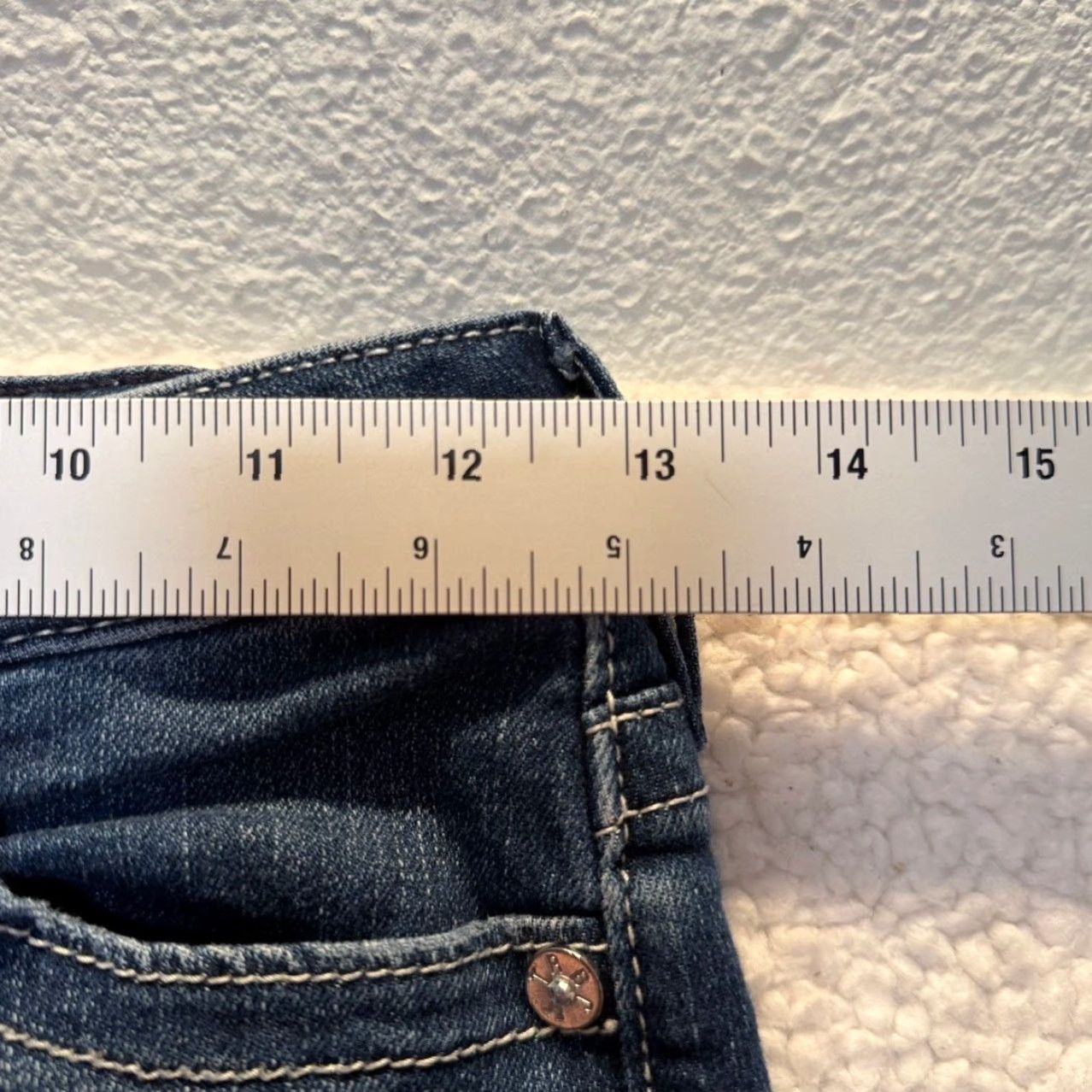 True Religion True Religion Jeans Womens 24 Blue Becca Mid Rise Bootcut Denim Dark Wash Size 42" / US 20 - 3 Thumbnail