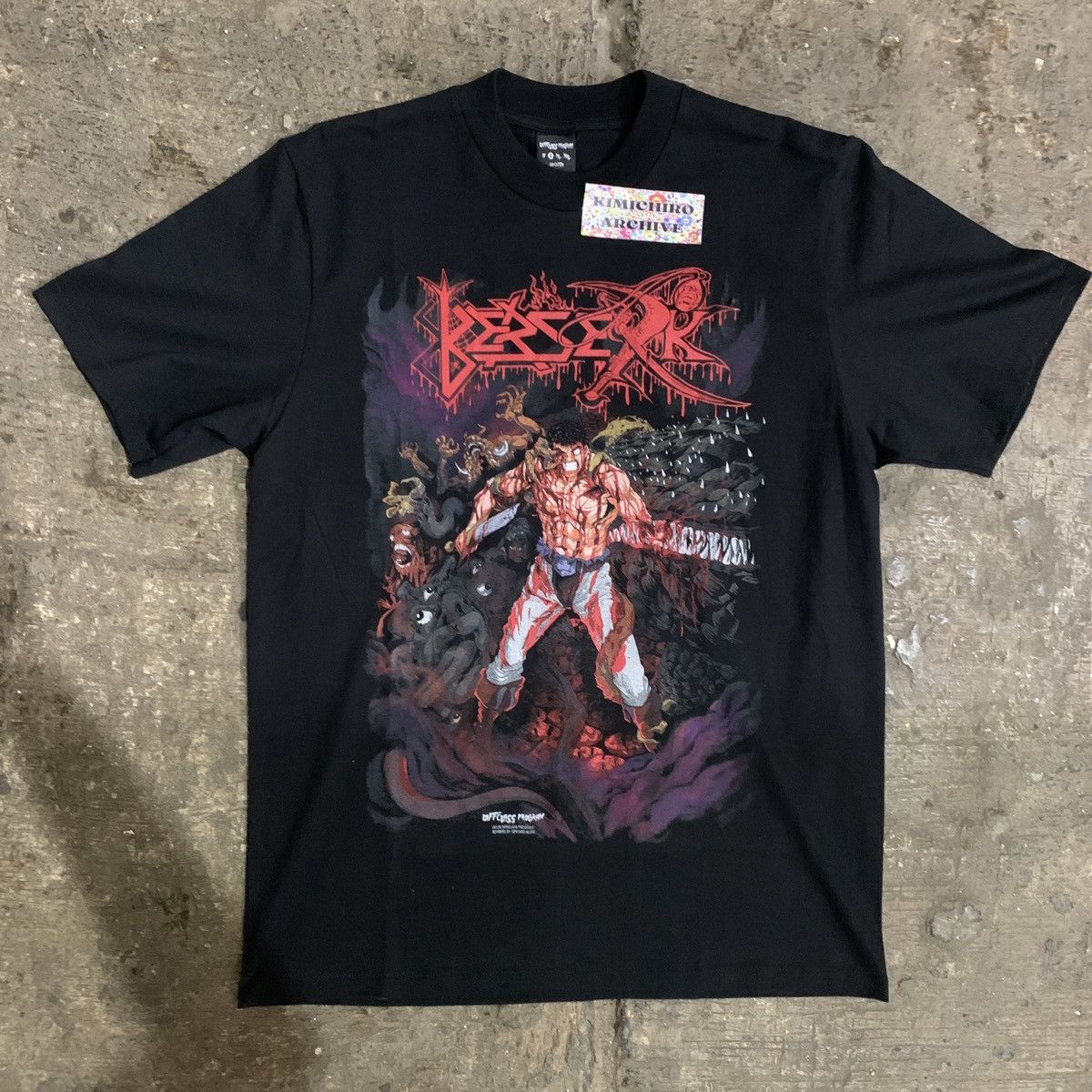 image of Berserk X Nsfw X Anime Tees X Limited Fanmade X Bbootlegg in Black, Men's (Size Large)