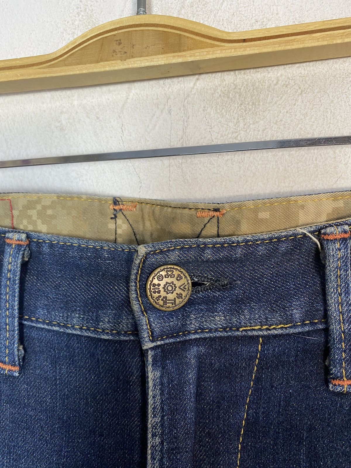 Edwin Edwin E Function 3D System Indigo Denim Unisex Size 28 Size US 29 - 6 Thumbnail