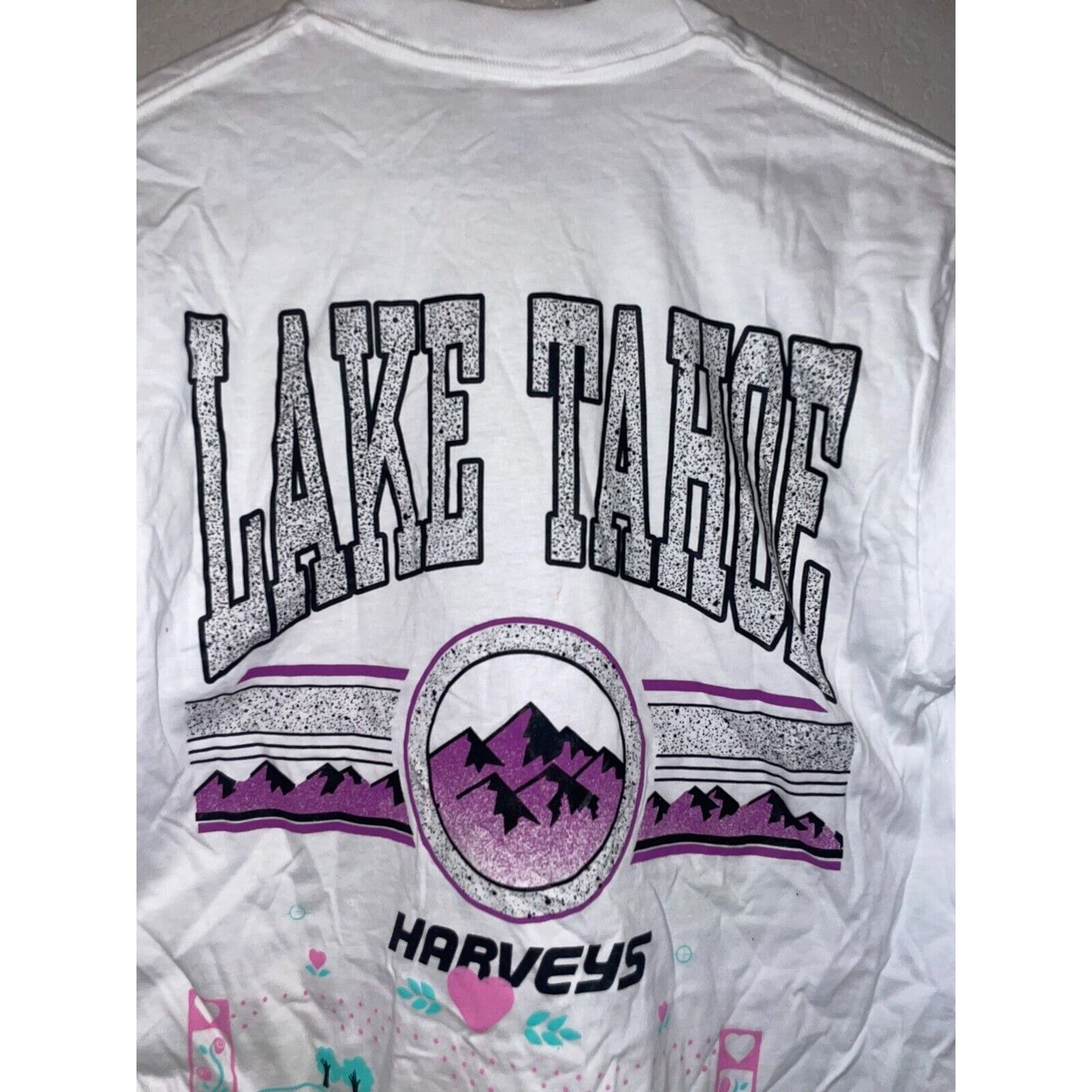 Jerzees × Vintage Vintage Test Print The Pointe Arizona Lake Tahoe White M Tee Size US M / EU 48-50 / 2 - 9 Thumbnail