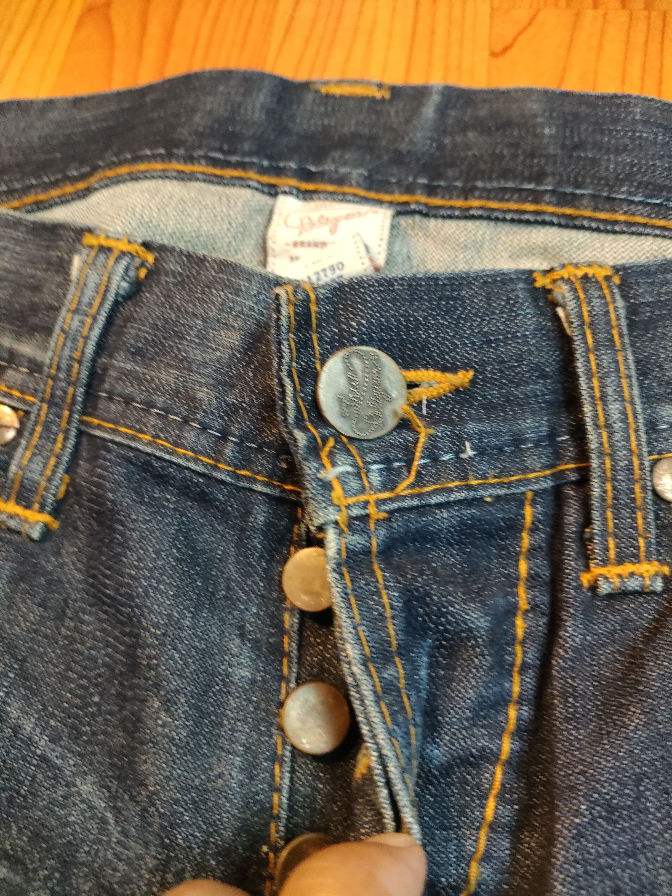 True Religion True Religion Reworked Jeans Size US 35 - 10 Thumbnail