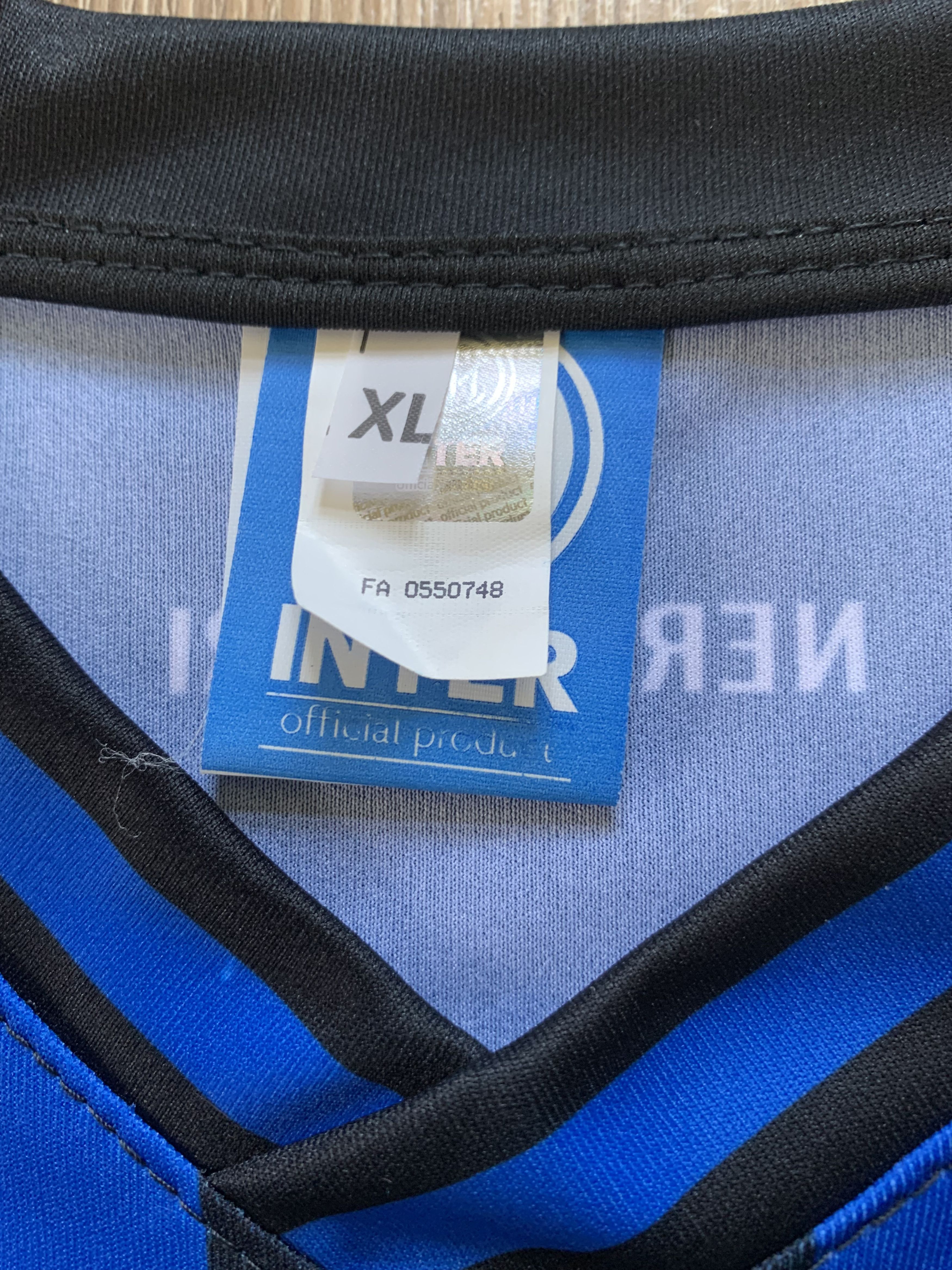 Other Inter Milan Football Shirt #9 Icardi 2017-2018 Size US XL / EU 56 / 4 - 7 Thumbnail