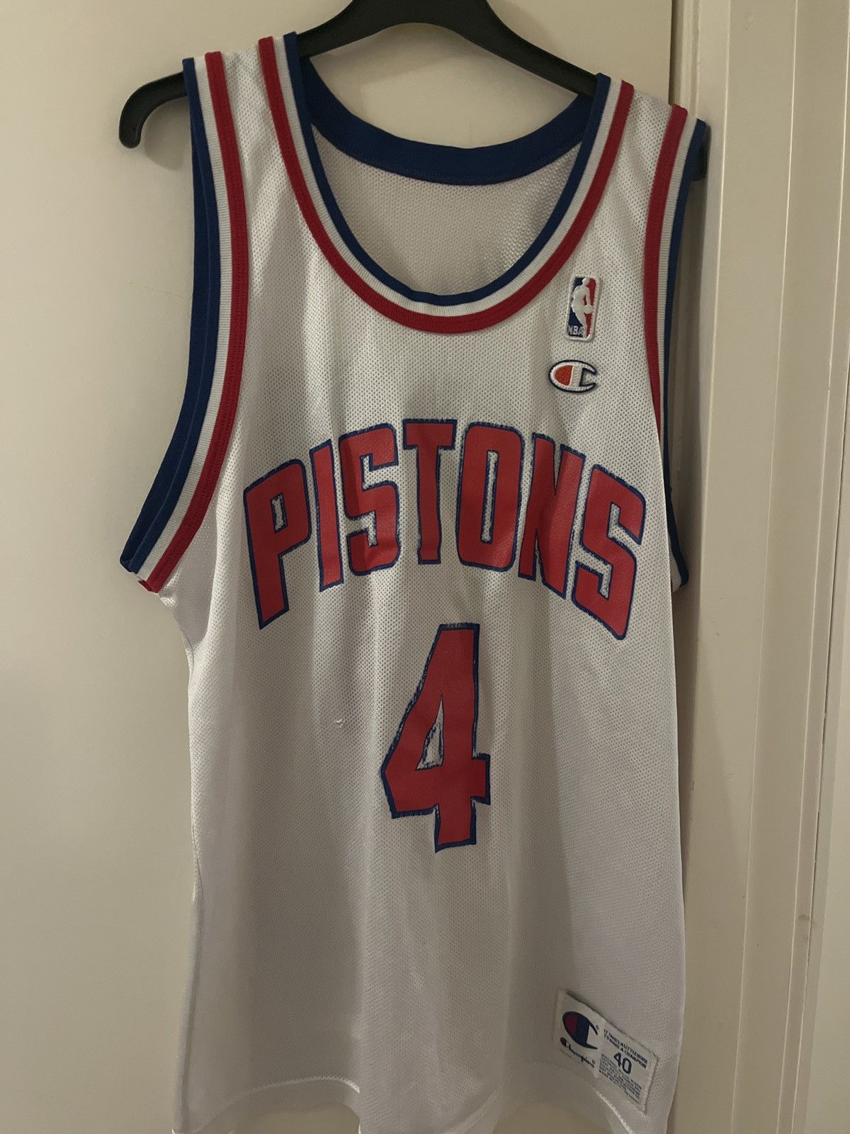 Champion Detroit Pistons Joe Dumars Champion Jersey Size US M / EU 48-50 / 2 - 1 Thumbnail