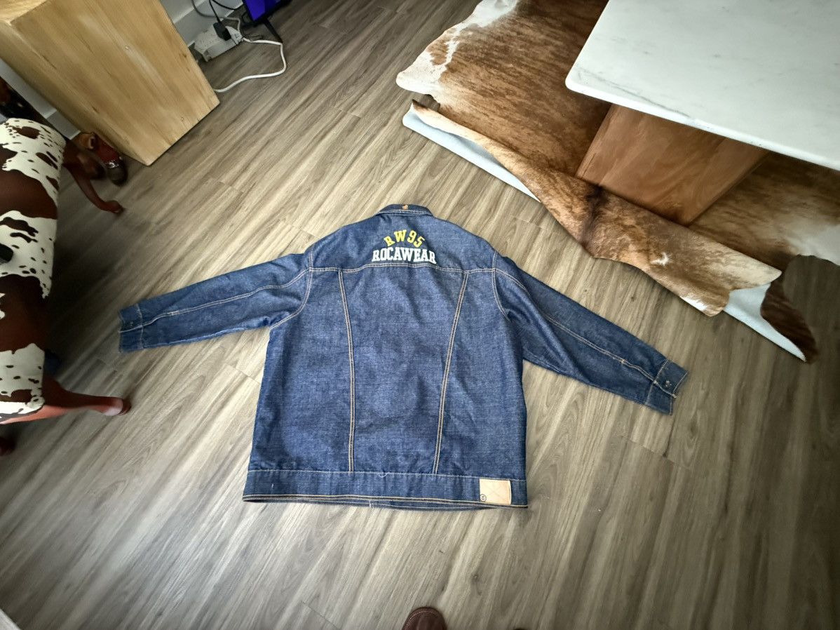 Rocawear Vintage Rocawear Blue Jean Jacket 3XL Size US XXL / EU 58 / 5 - 4 Thumbnail