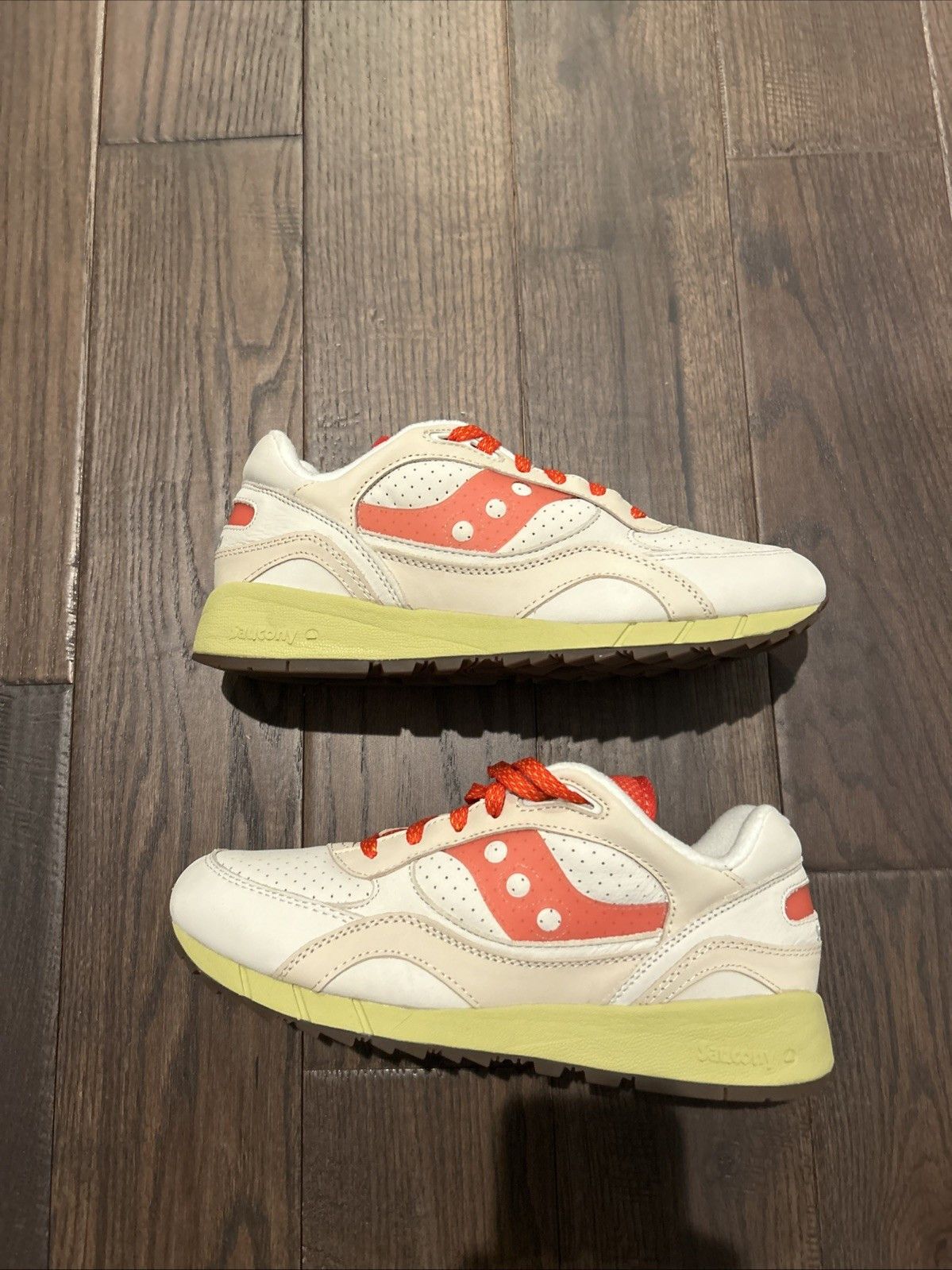Saucony Saucony Shadow 6000 Strawberry Cheesecake Sneakers Size US 11.5 / EU 44-45 - 2 Thumbnail