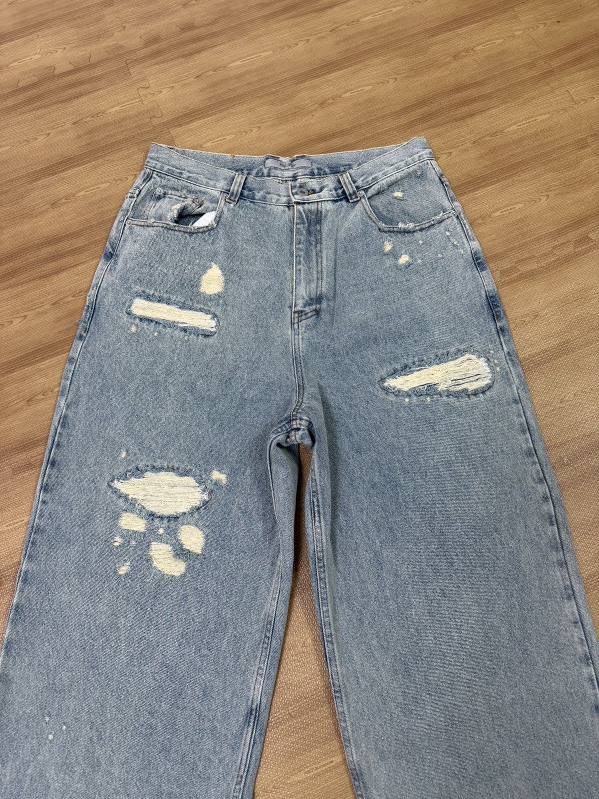 Cole Henry Cole henry distressed denim size 34X 30 Size US 34 / EU 50 - 2 Thumbnail