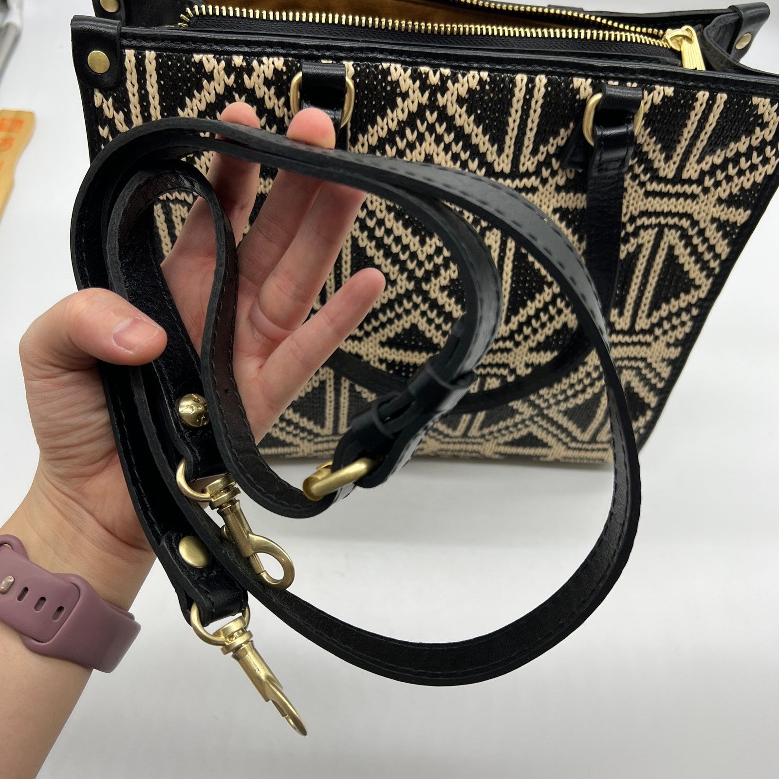 Other Patricia Nash Leather Ava Medium Tote with Crossbody Strap Size ONE SIZE - 12 Thumbnail