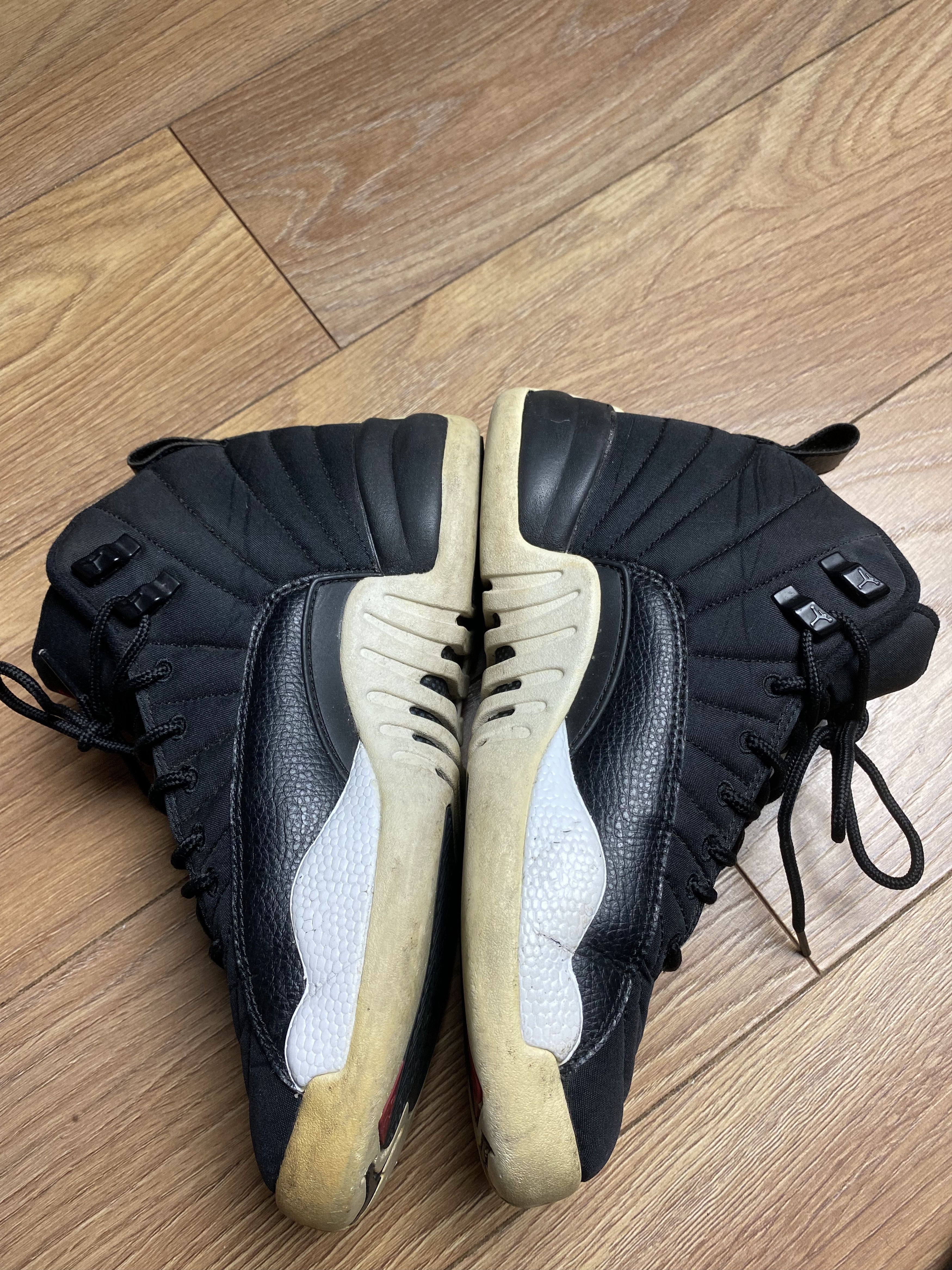 Jordan Brand Nike Jordan 12 Retro Nylon sneakers KIDS Size US 6 / EU 39 - 5 Thumbnail