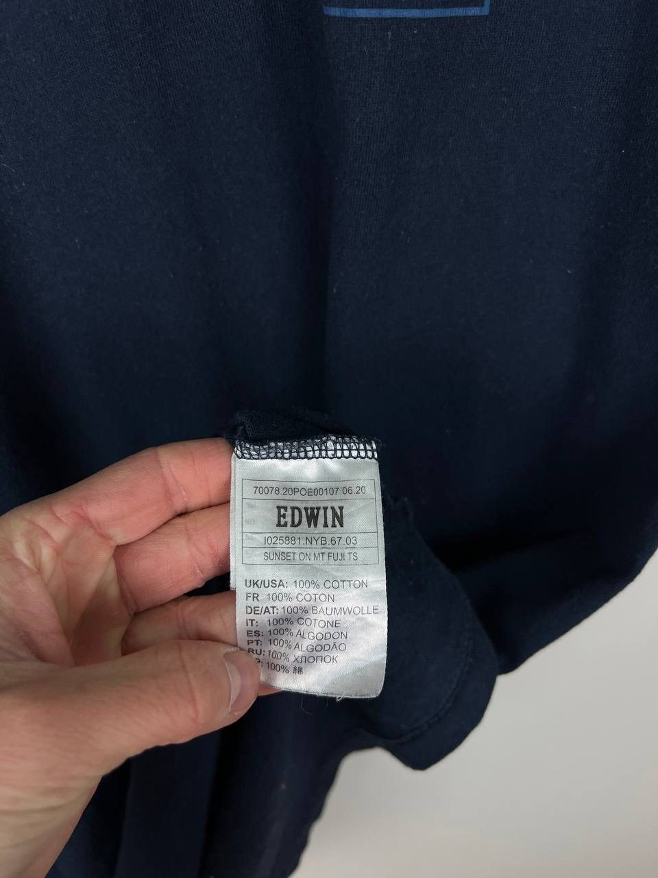 Edwin Edwin Japan luxury t-shirts size M Size US M / EU 48-50 / 2 - 4 Thumbnail
