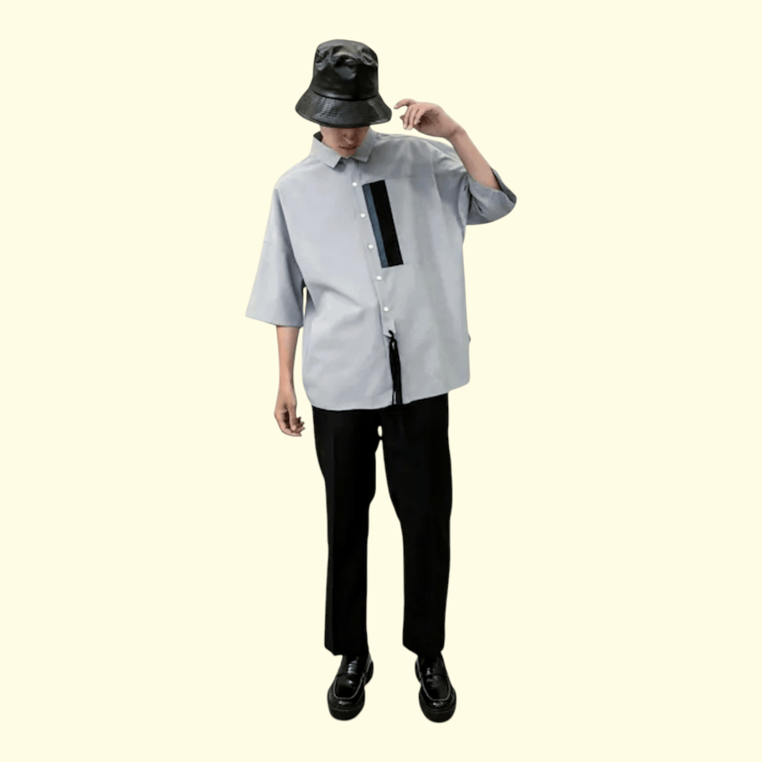 SHAREEF SHAREEF Switching Short Sleeve Shirts Size US L / EU 52-54 / 3 - 2 Thumbnail