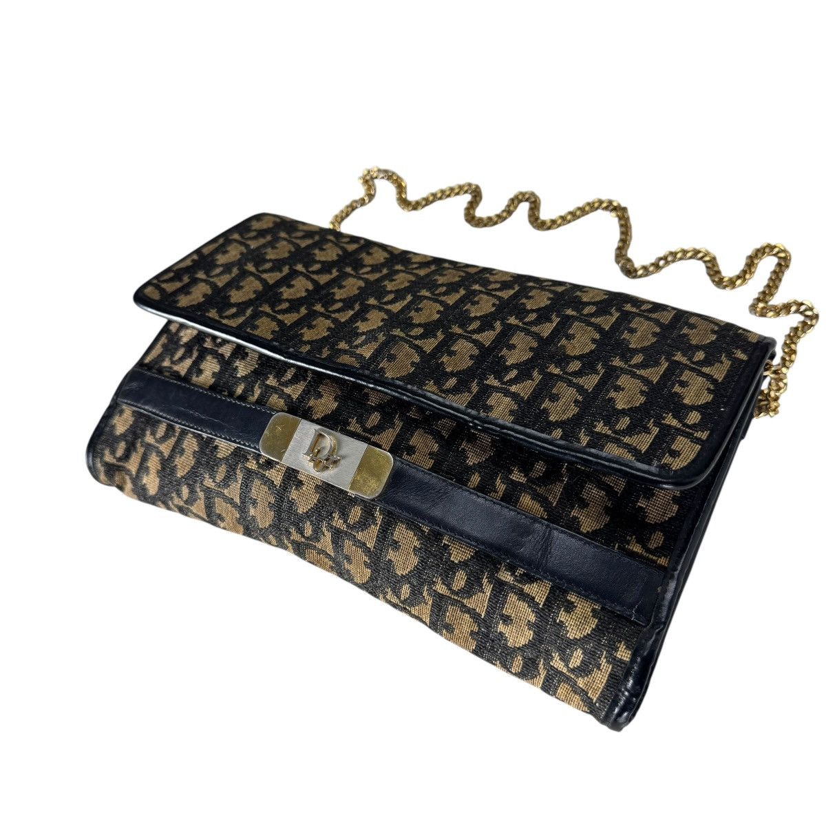 Christian Dior Monsieur 🔥CHRISTIAN DIOR MONOGRAM CHAINS STRAPS SHOULDER BAG Size ONE SIZE - 2 Thumbnail