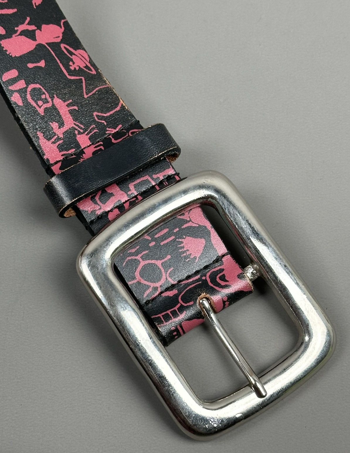 Vivienne Westwood Vivienne Westwood - Multi Logo Motif - Silver Buckle Belt Size ONE SIZE - 8 Thumbnail