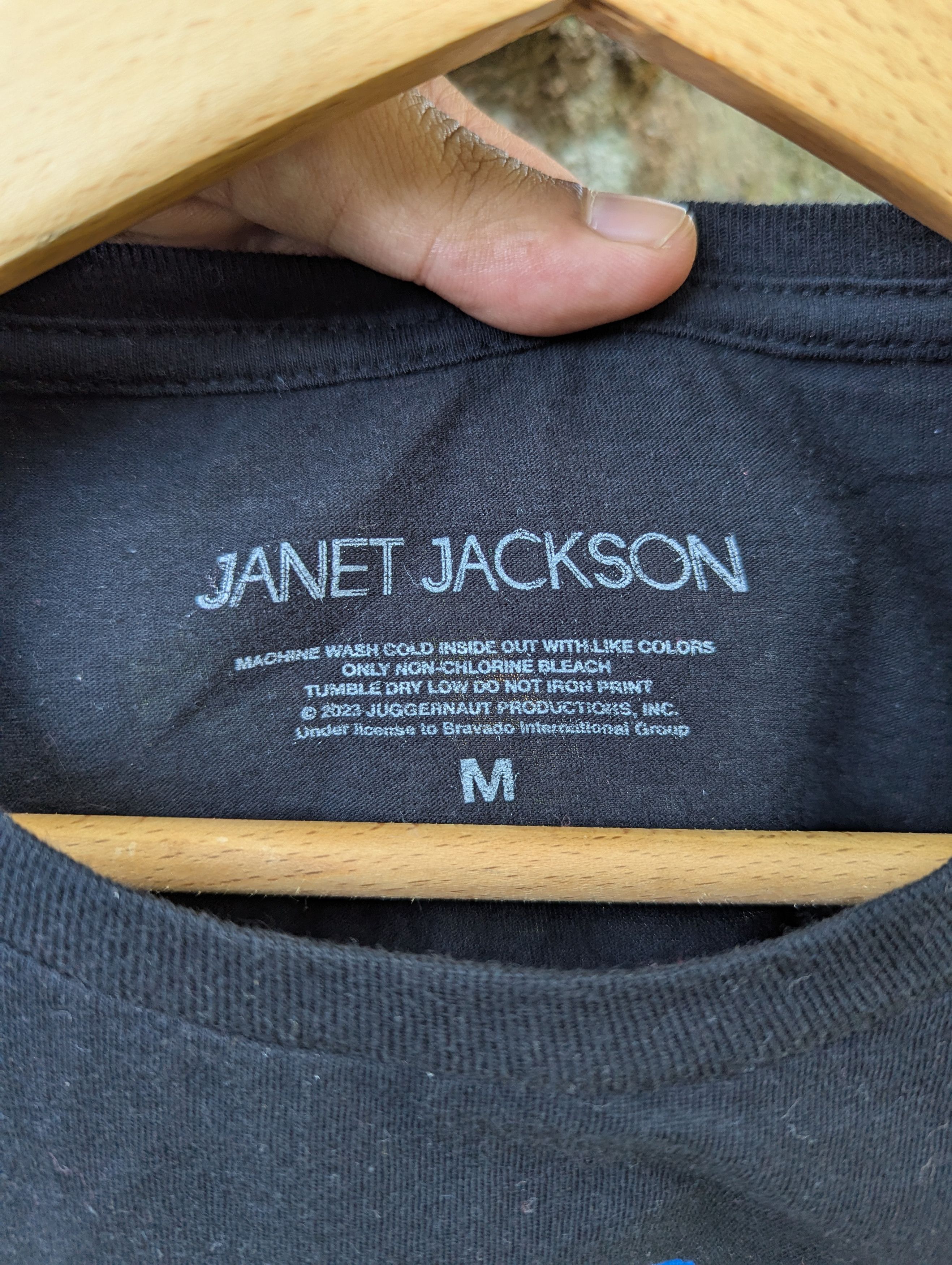 Band Tees Janet Jackson American Singer Tshirt Size US M / EU 48-50 / 2 - 2 Thumbnail