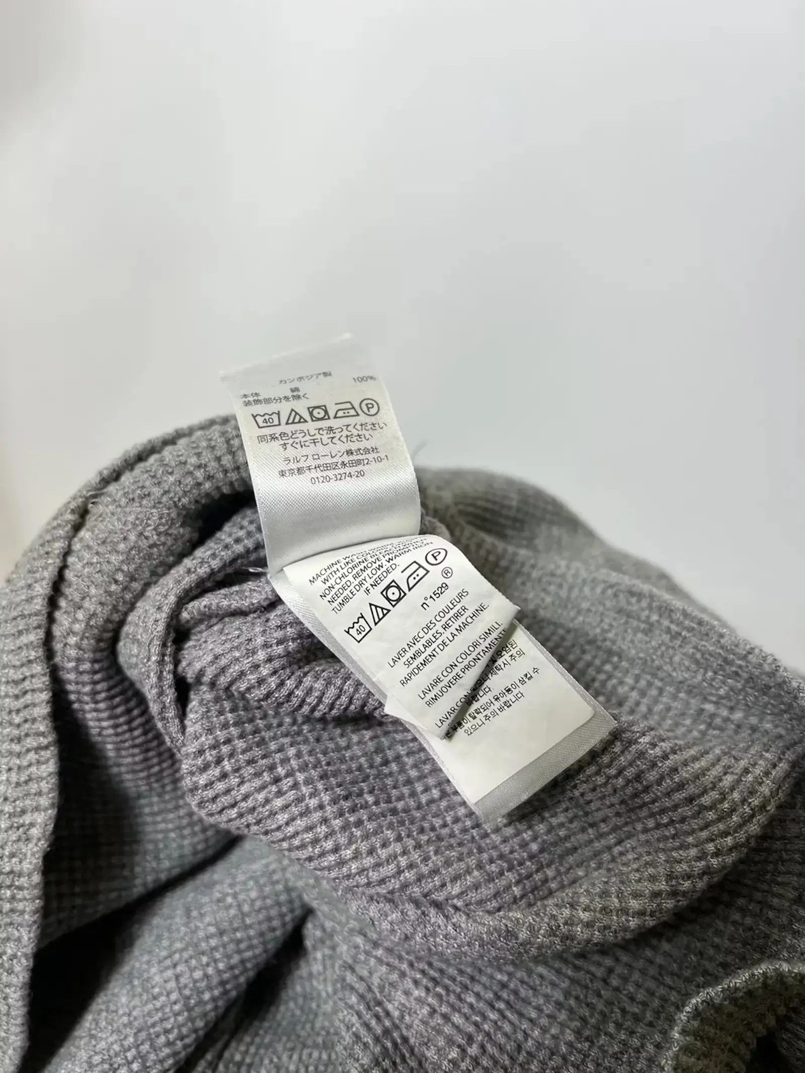 Designer × Polo Ralph Lauren Polo Ralph Lauren gray hoodie Size US M / EU 48-50 / 2 - 6 Thumbnail