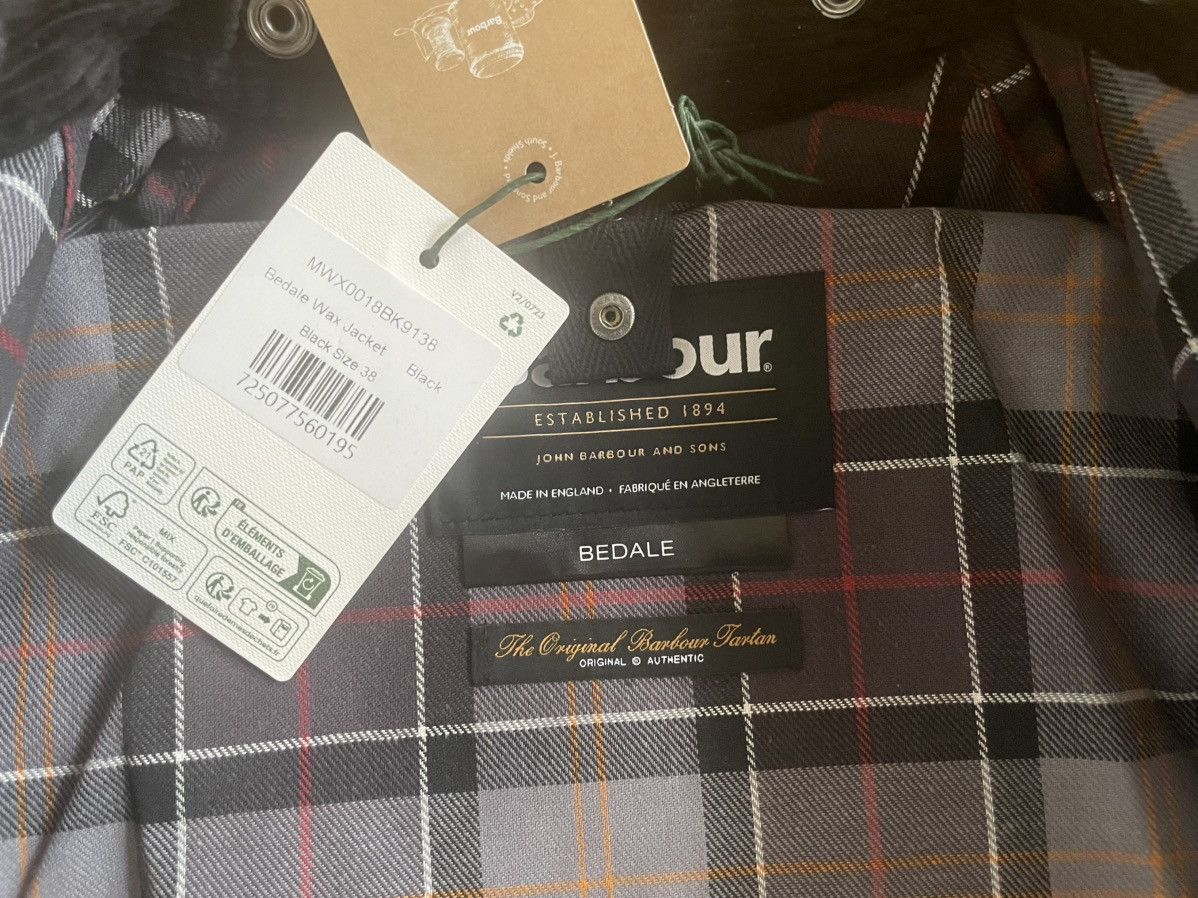 Barbour Barbour Bedale Black Wax Size US M / EU 48-50 / 2 - 6 Thumbnail