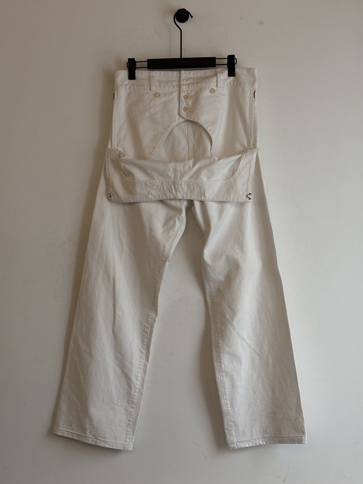 Maison Margiela Maison Martin Margiela | SS1999 Men's Debut Sailor Trousers Size US 32 / EU 48 - 2 Thumbnail