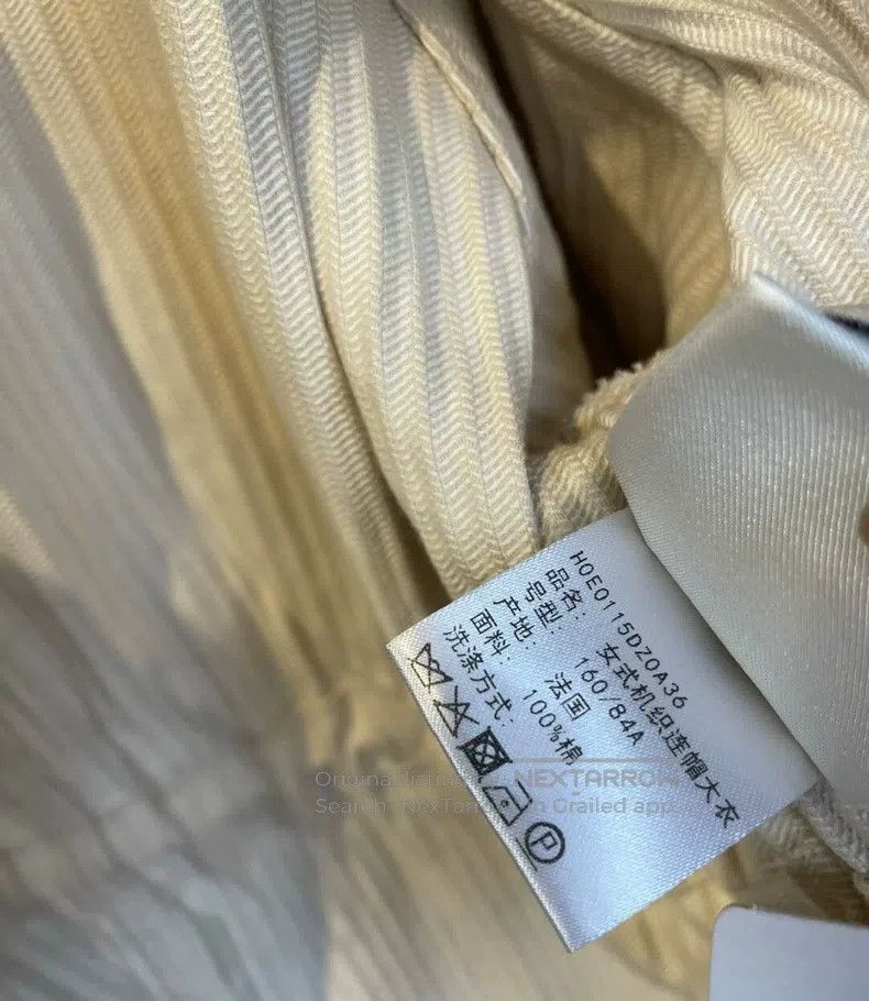 Hermes Hermes Runway style trench coat, size 36 Size XS / US 0-2 / IT 36-38 - 6 Thumbnail