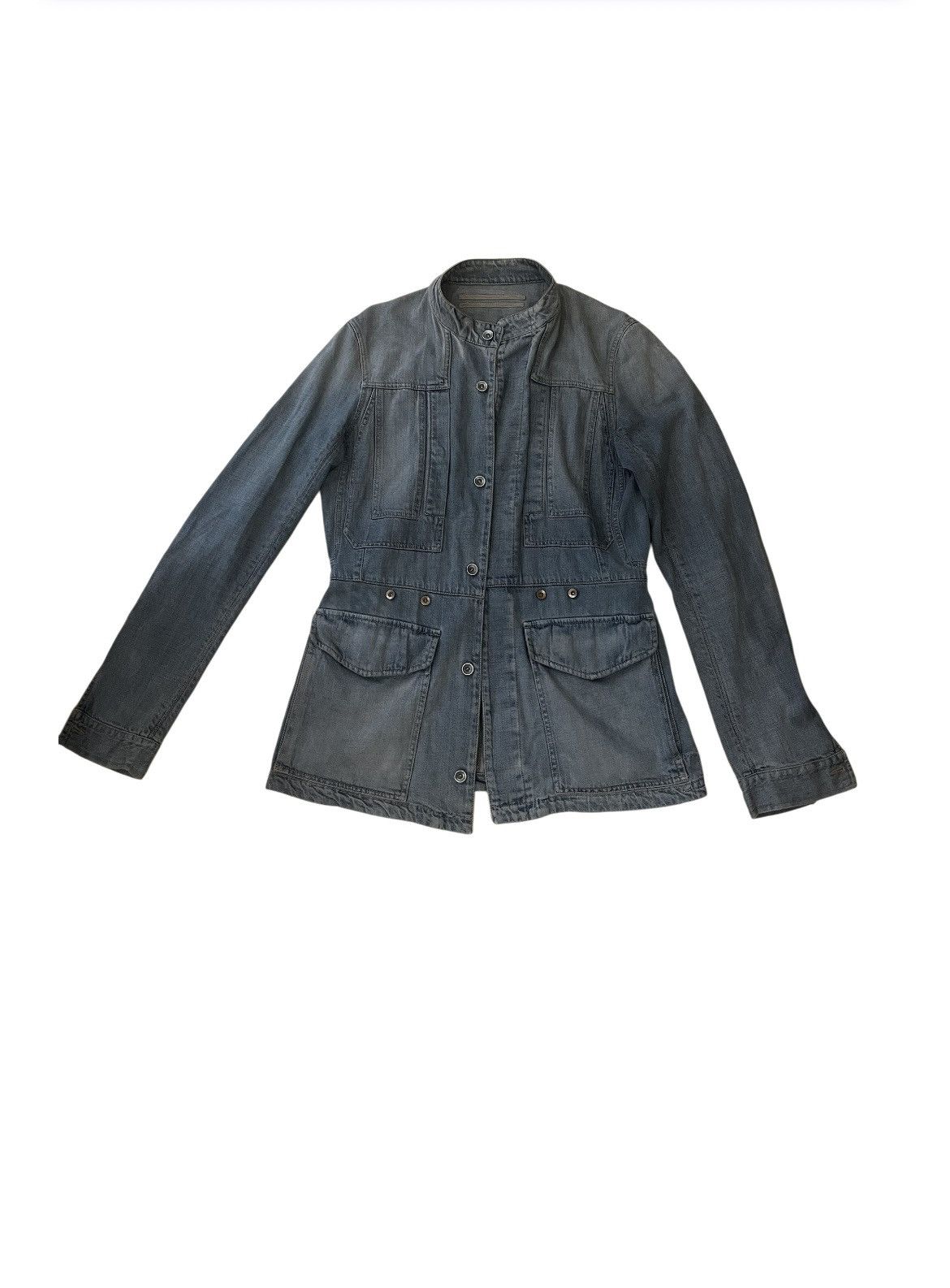 Rick Owens Drkshdw Rick Owens DRKSHDW Mastodon Denim Jacket Size US L / EU 52-54 / 3 - 1 Thumbnail