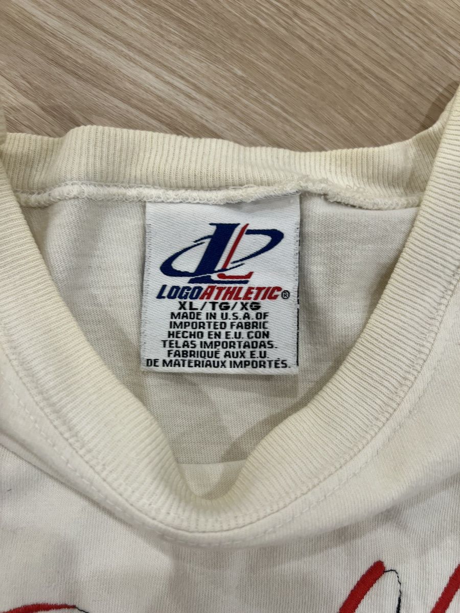 Logo Athletic Vintage Embroidered Bulls Tee Size US XL / EU 56 / 4 - 2 Thumbnail