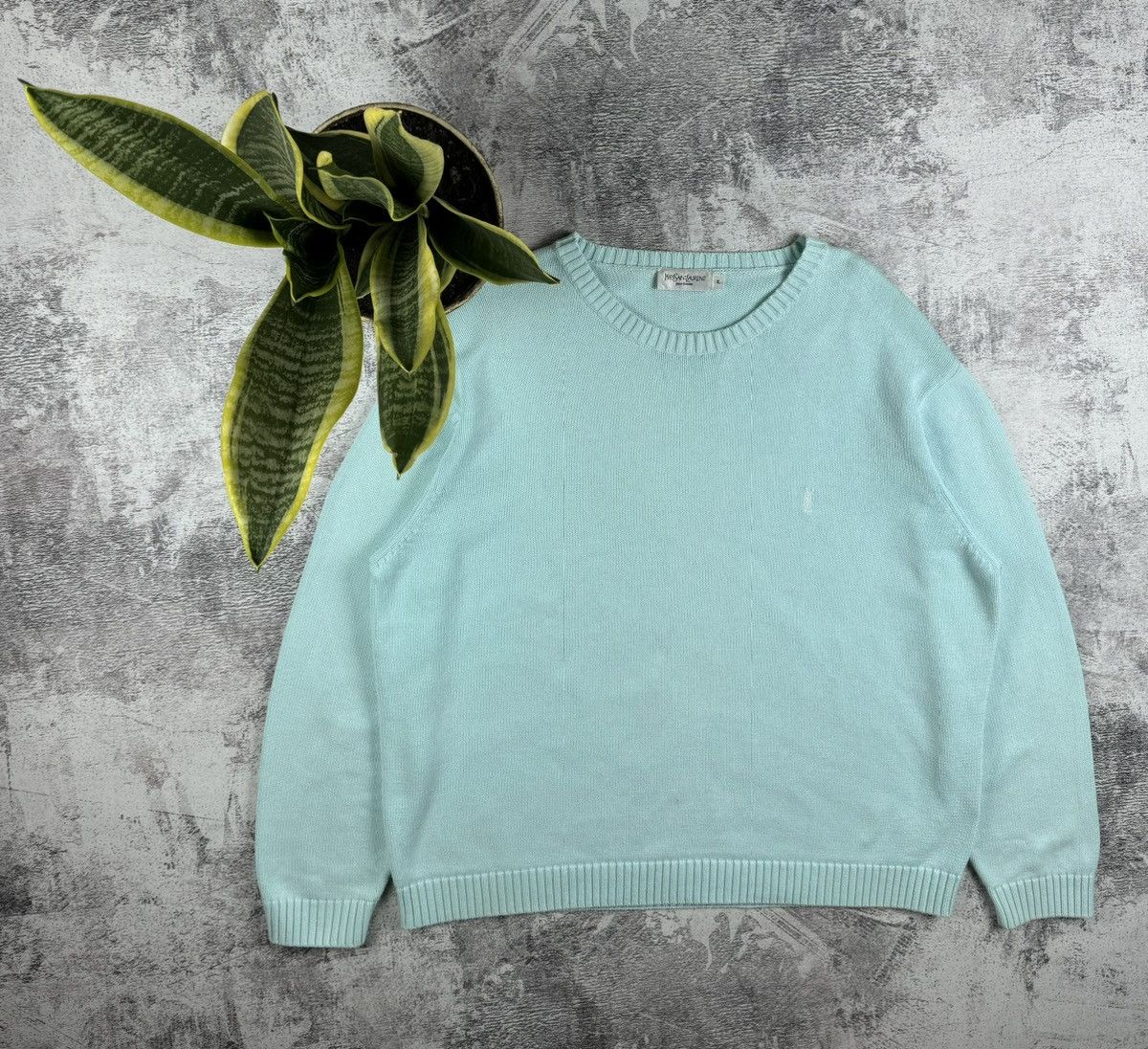 Yves Saint Laurent Vintage 90S Yves Saint Laurent Paris YSL Mint Sweater Size US XL / EU 56 / 4 - 1 Thumbnail