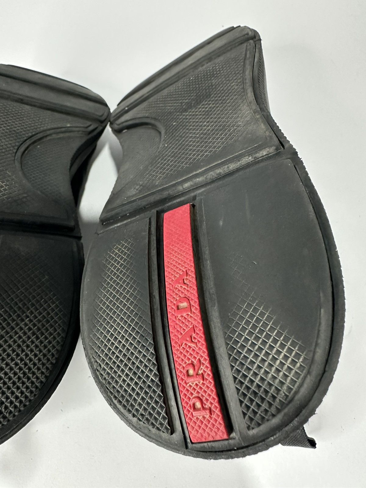Prada Prada Black Fabric Tech Runners Sneakers. Size US 9.5 / EU 42-43 - 10 Thumbnail