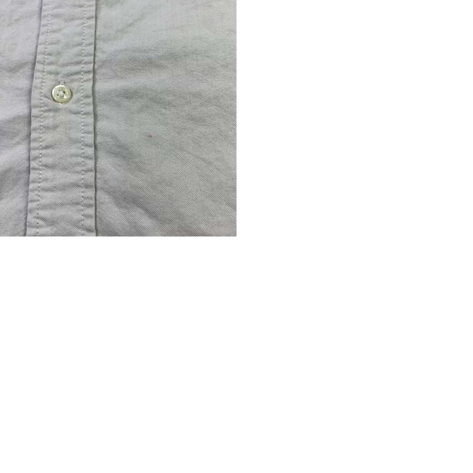 CO VINTAGE Polo Jeans Co Button Down Shirt Mens Adult Medium Embroidered RL Flag Logo Beige Size US 31 - 9 Thumbnail