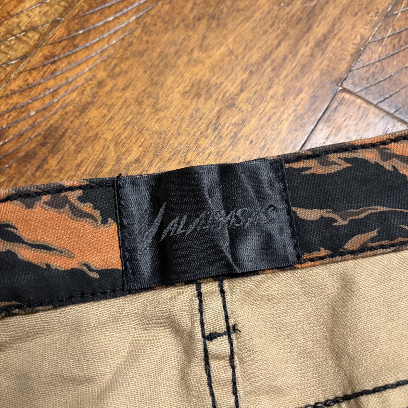 Valabasas Valabasas Pants Men 36x32 Tiger Camo Cargo Strap Buckle Slim Size US 36 / EU 52 - 9 Thumbnail
