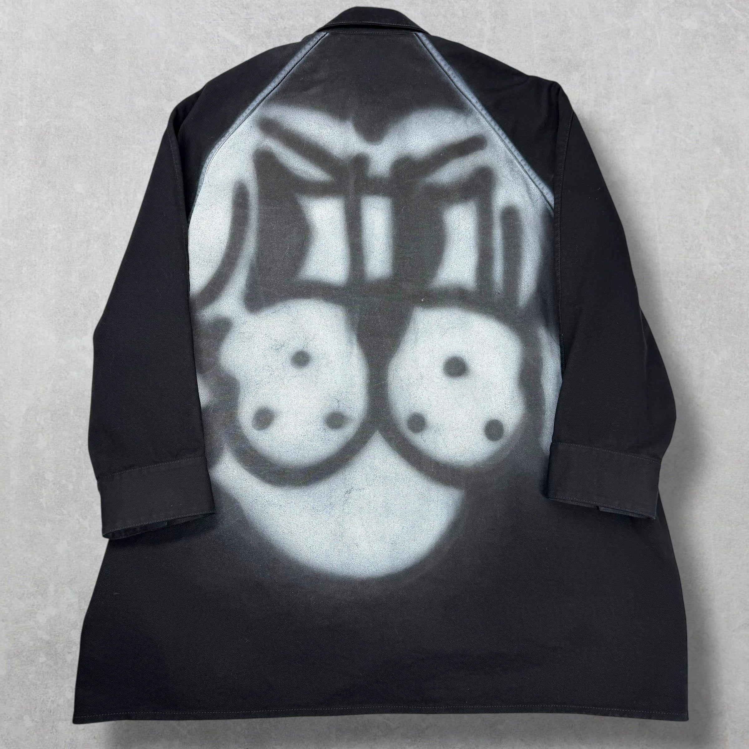 Givenchy Givenchy x Chito Black Graffiti Rottweiler Overshirt XL Size US XL / EU 56 / 4 - 2 Thumbnail