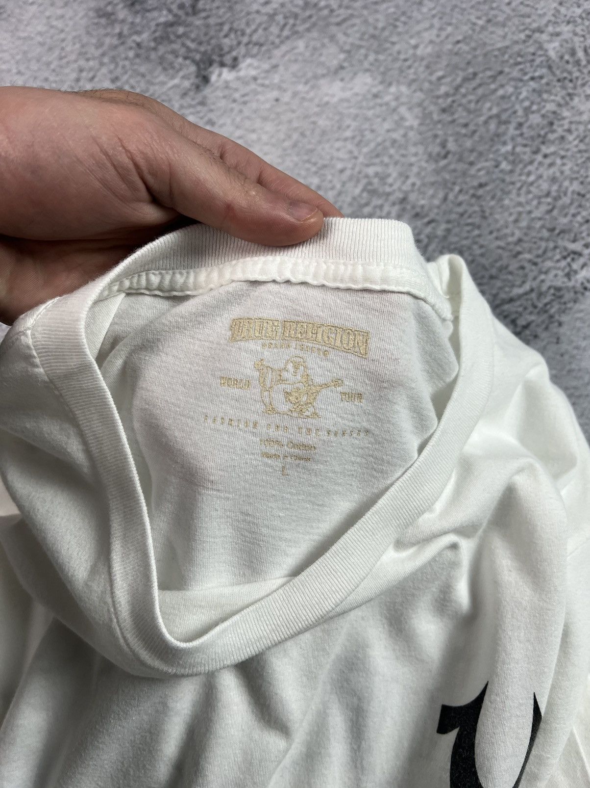 True Religion True Religion big logo T-shirt Size US L / EU 52-54 / 3 - 7 Thumbnail