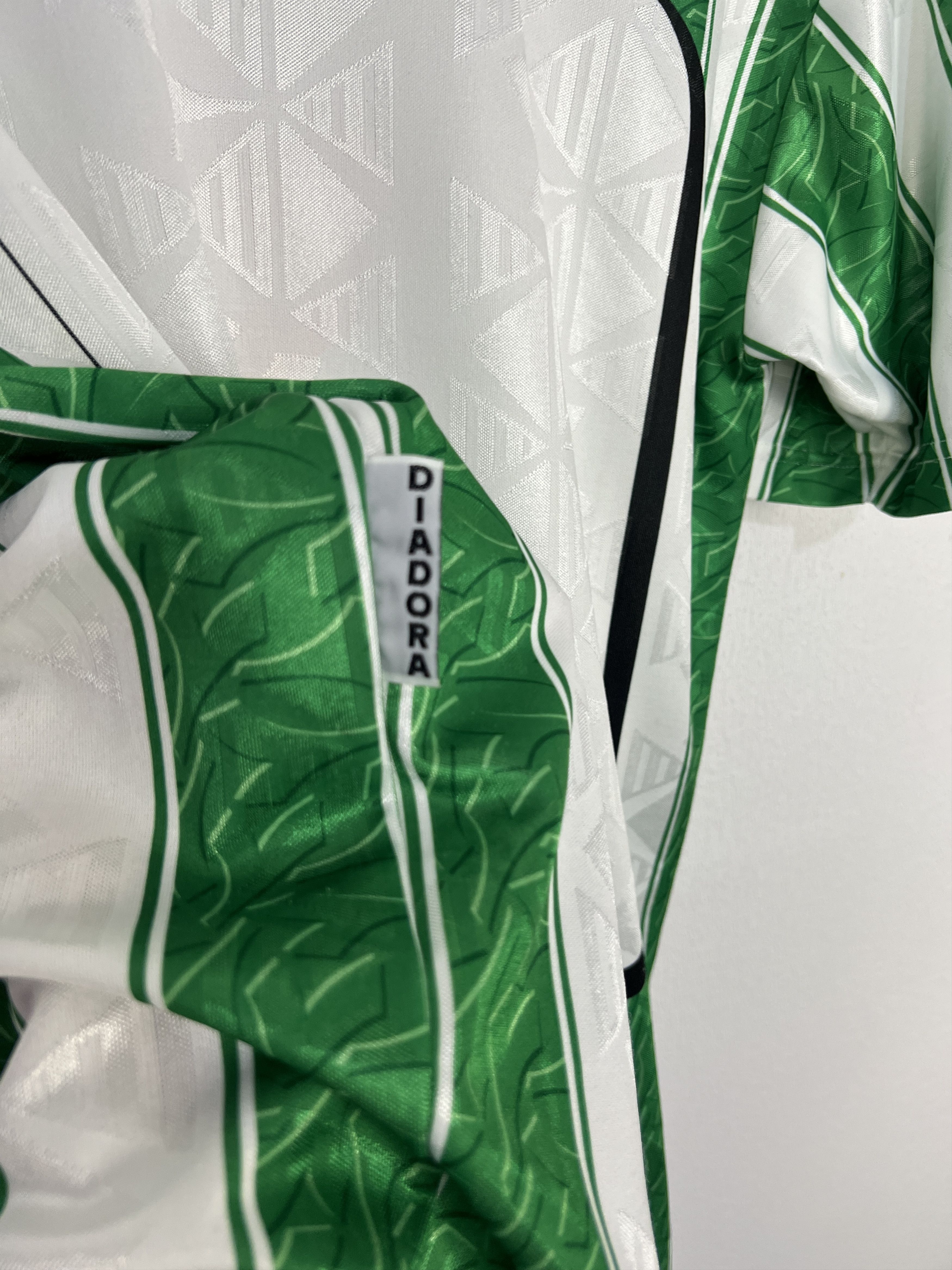 Diadora SK Rapid Wien Home football shirt 1996 Soccer Diadora Jersey Size US L / EU 52-54 / 3 - 13 Thumbnail